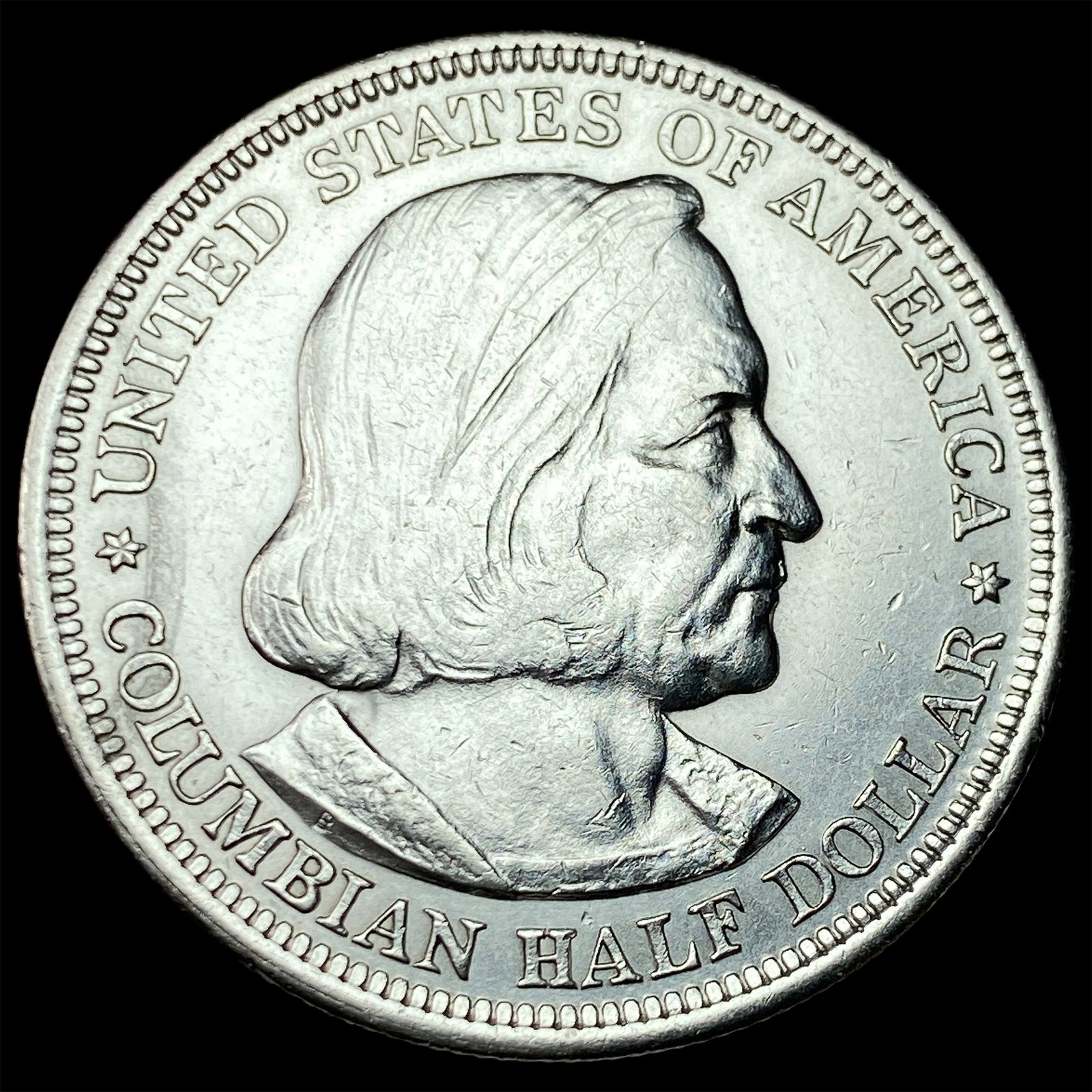 1893 Silver Columbian Expo Half Dollar UNCIRCULATED: 1893 Silver Columbian Expo Half Dollar UNCIRCULATED