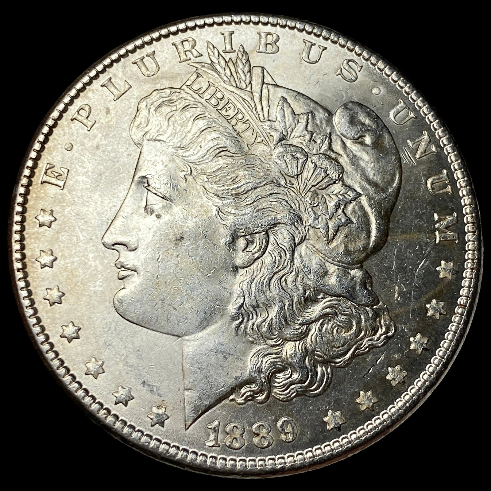 1889 Silver Morgan Dollar UNCIRCULATED: 1889 Silver Morgan Dollar UNCIRCULATED