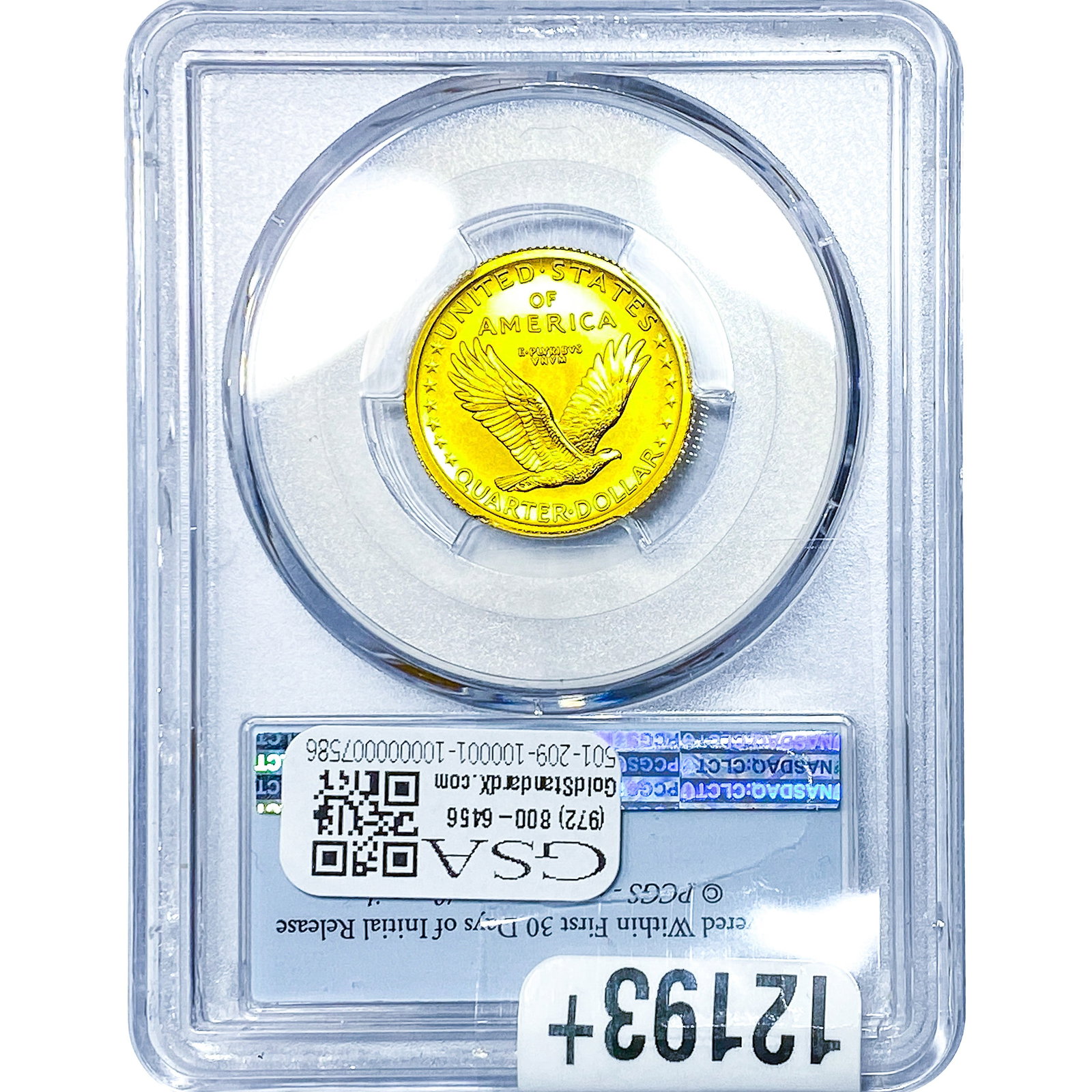 1999 Silver Eagle ICG MS70 - 2