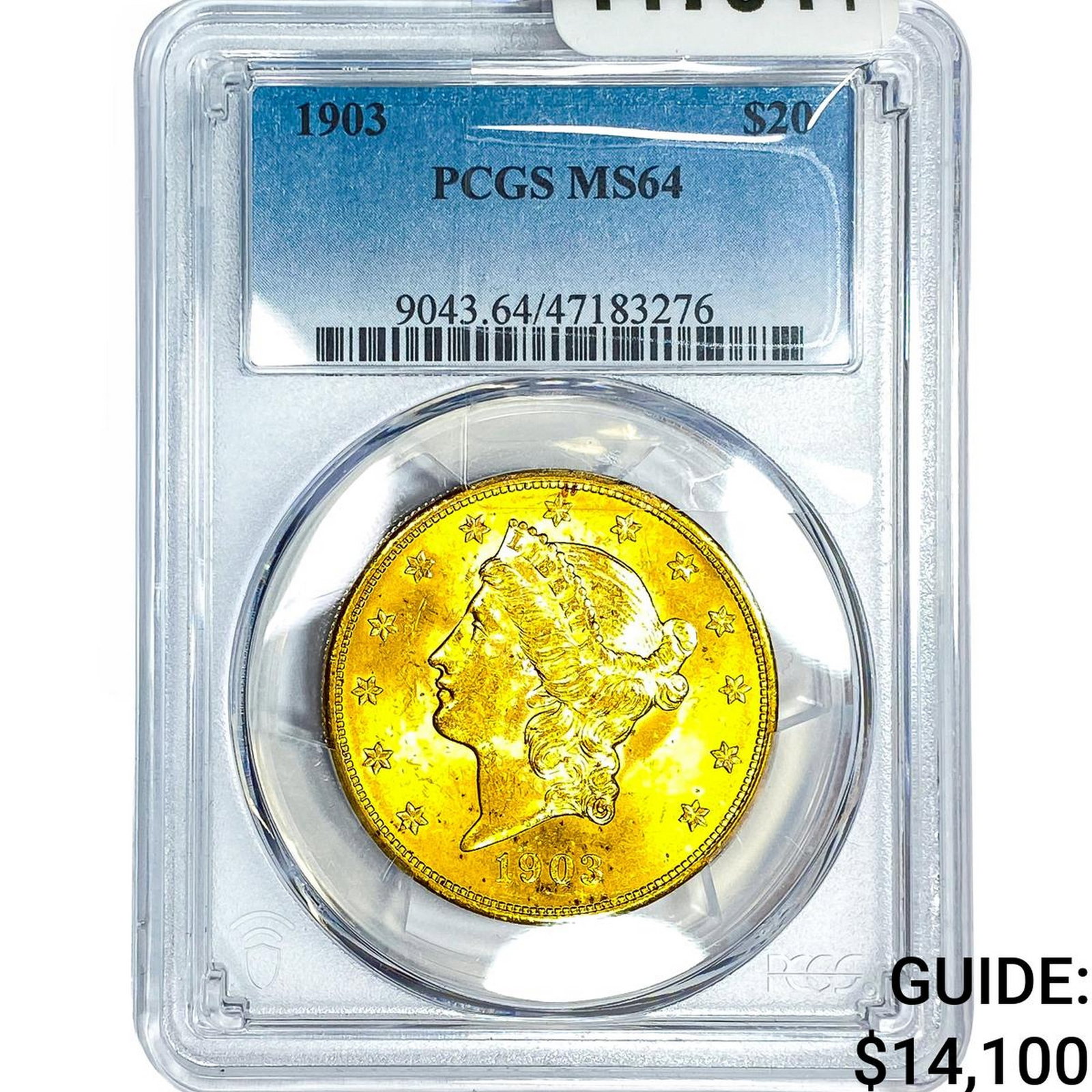 1903 $20 Gold Double Eagle PCGS MS64 (1 of 4)