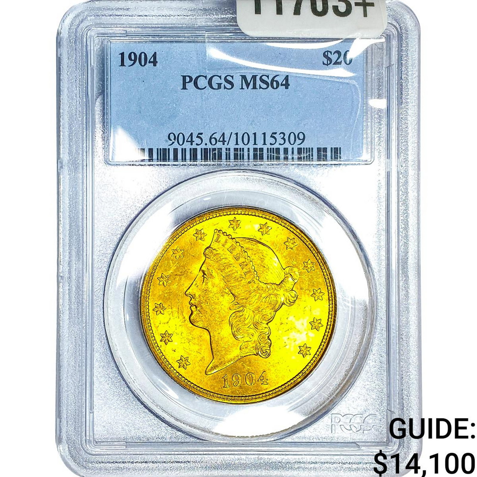 1904 $20 Gold Double Eagle PCGS MS64 (1 of 4)
