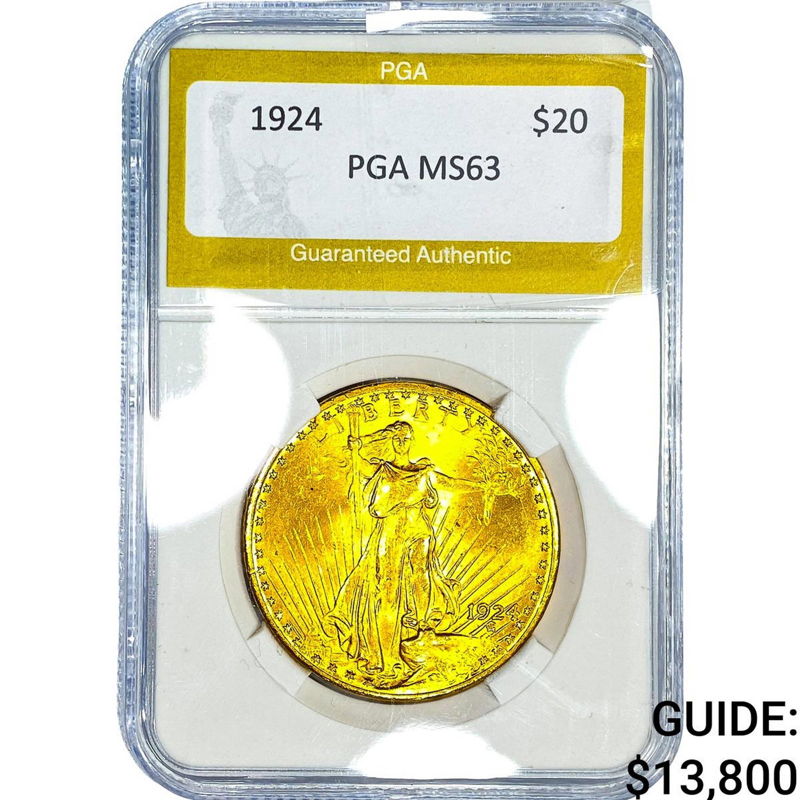 1924 $20 Gold Double Eagle PGA MS63 (1 of 4)