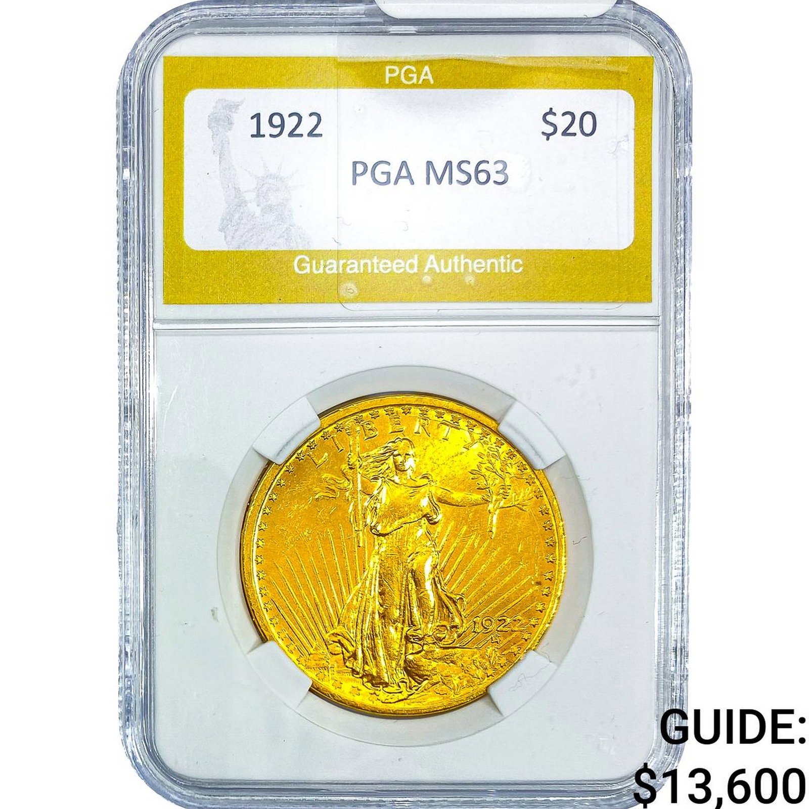 1922 $20 Gold Double Eagle NTC MS63 (1 of 4)