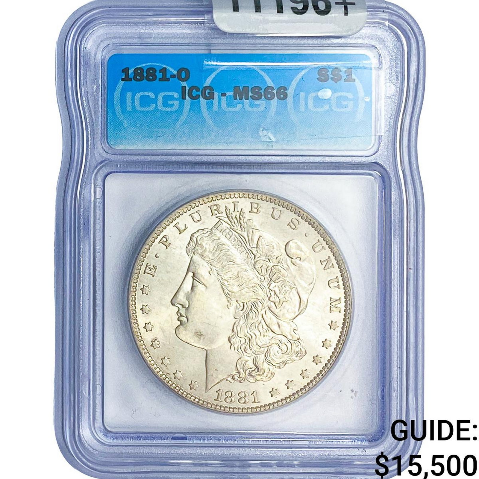 1881-O Morgan Silver Dollar ICG MS66 (1 of 2)