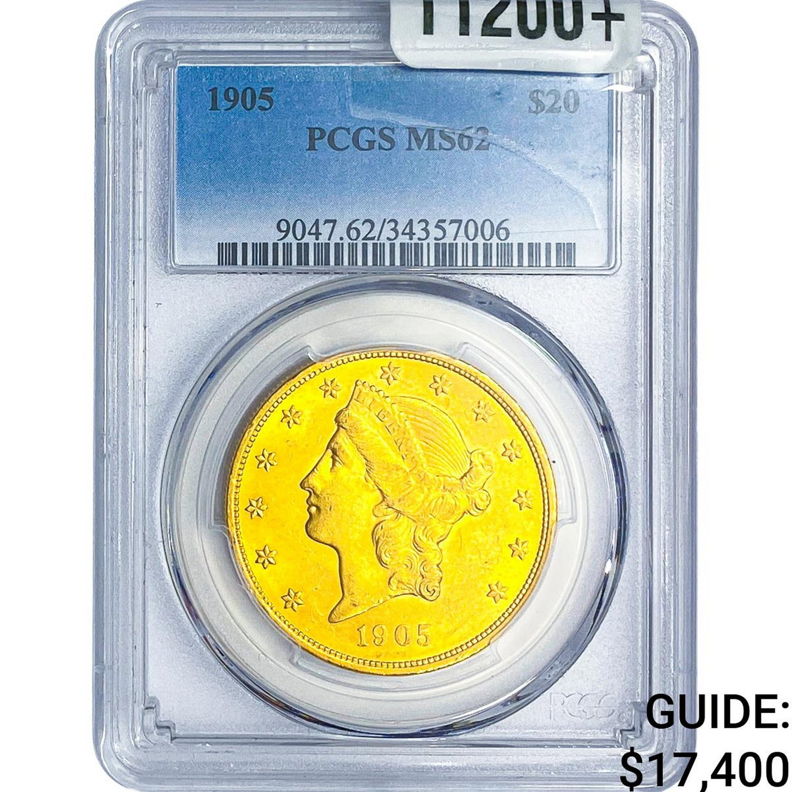 1905 $20 Gold Double Eagle PCGS MS62 (1 of 2)