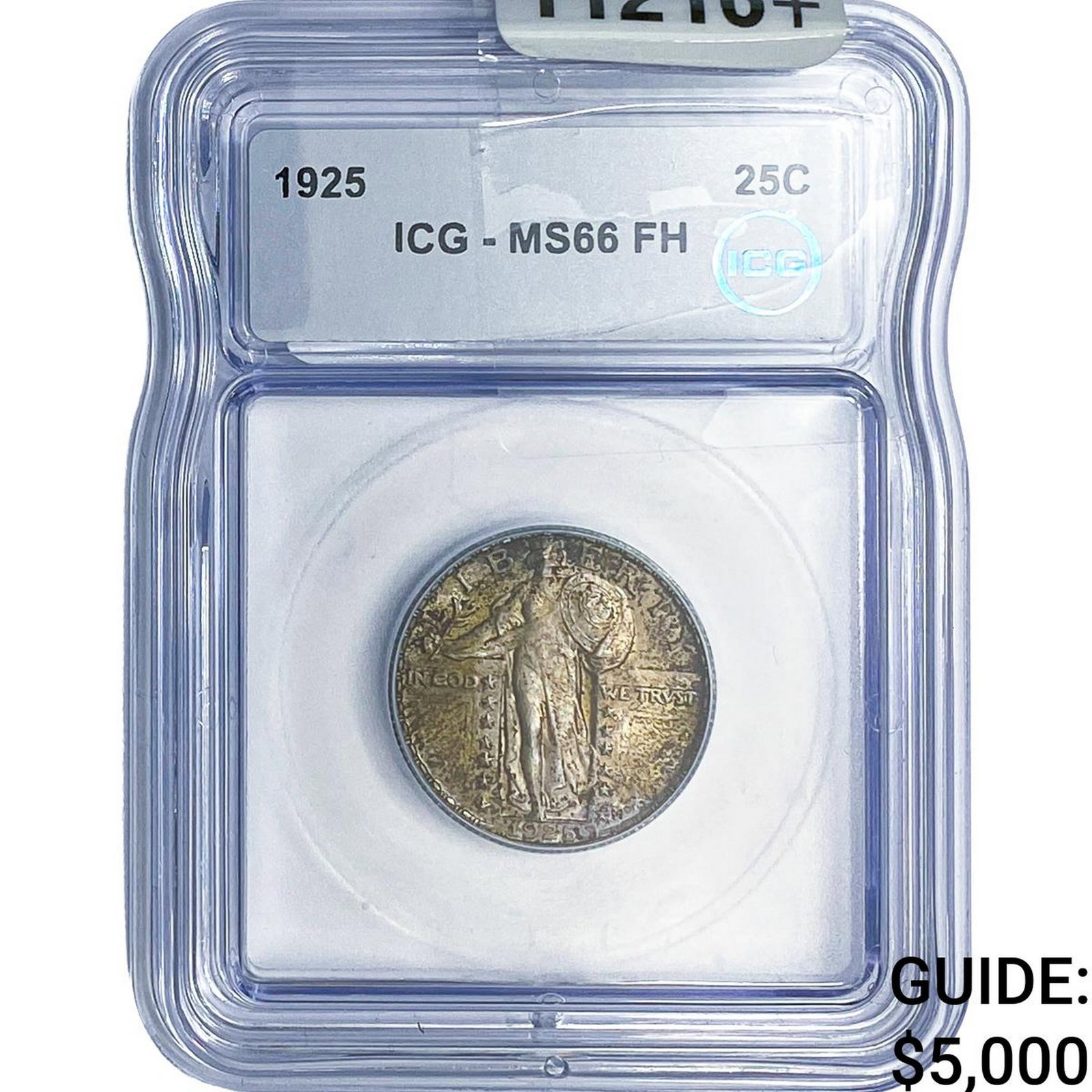 1925 Standing Liberty Quarter ICG MS66 FH: 1925 Standing Liberty Quarter ICG MS66 FH