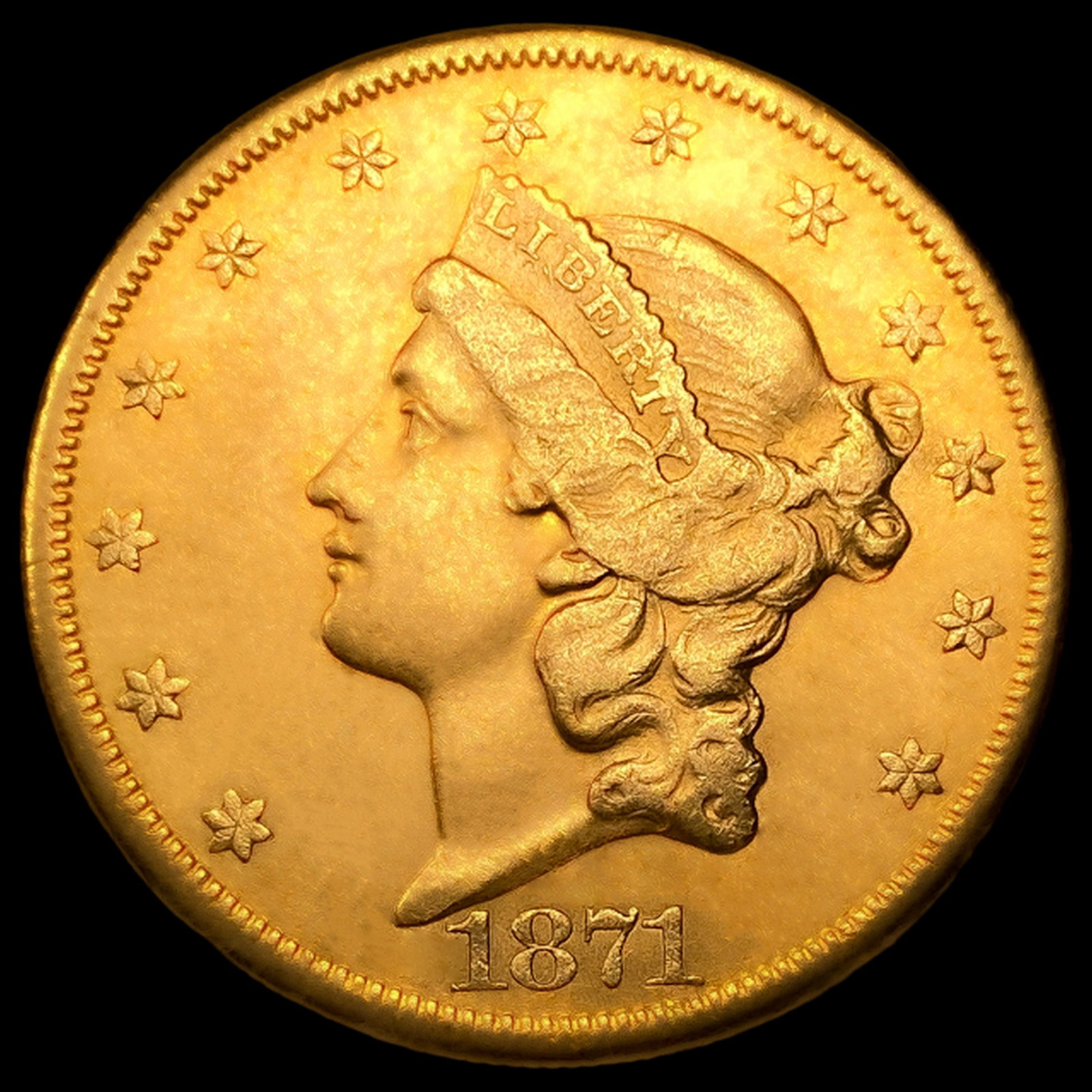 1871-CC $20 Gold Double Eagle: 1871-CC $20 Gold Double Eagle