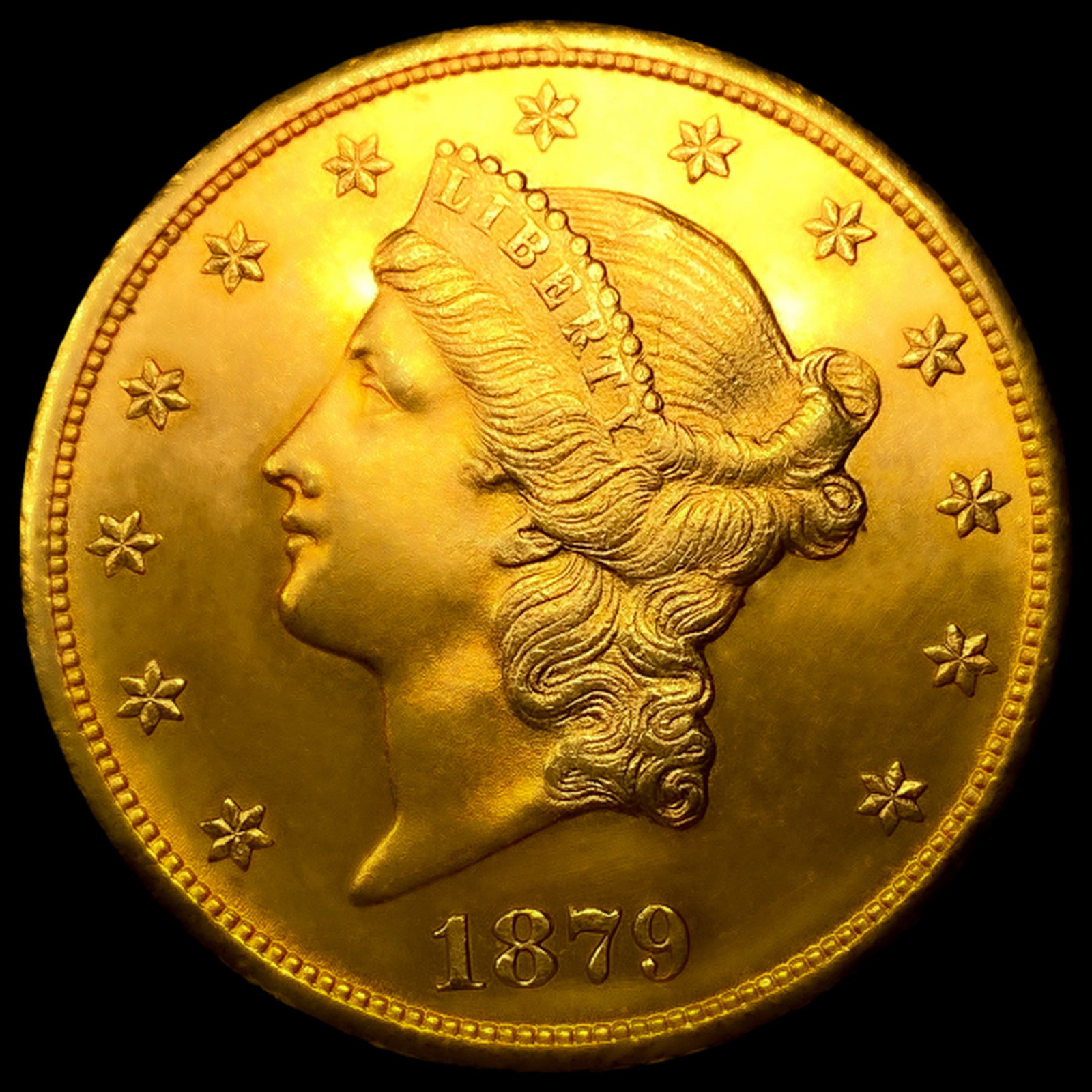 1879-CC $20 Gold Double Eagle: 1879-CC $20 Gold Double Eagle