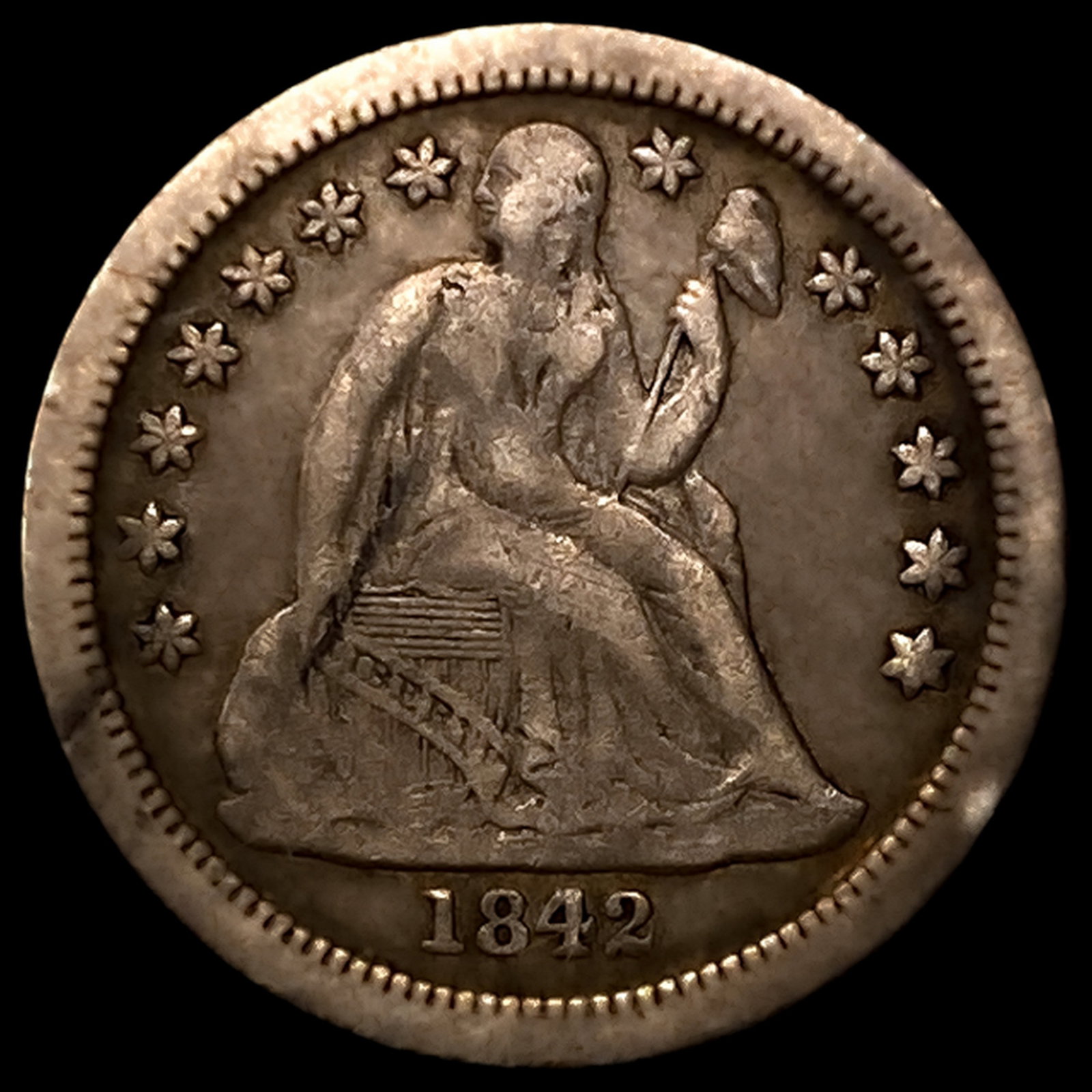 1842-O Seated Liberty Dime: 1842-O Seated Liberty Dime