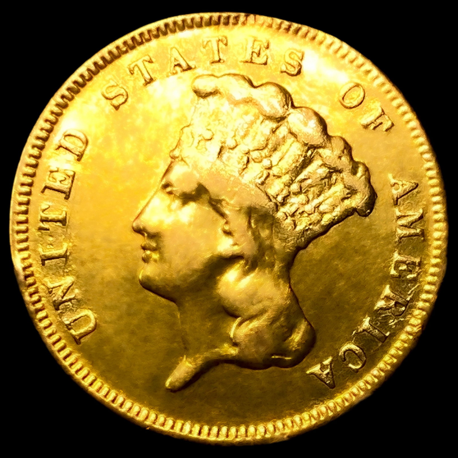 1878 $3 Gold Piece: 1878 $3 Gold Piece