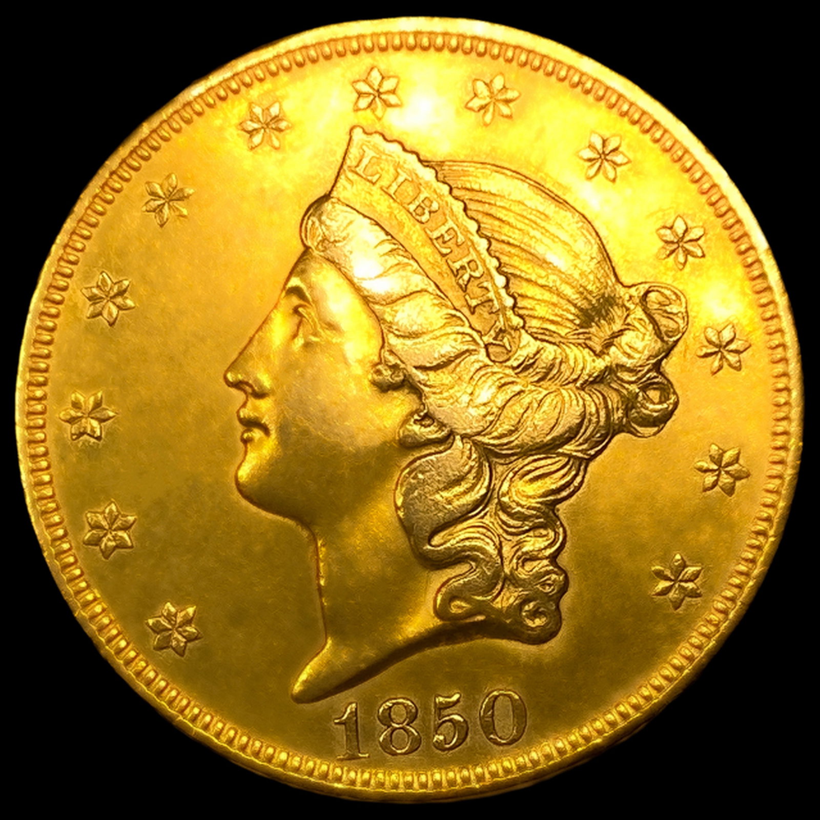 1850 $20 Gold Double Eagle: 1850 $20 Gold Double Eagle
