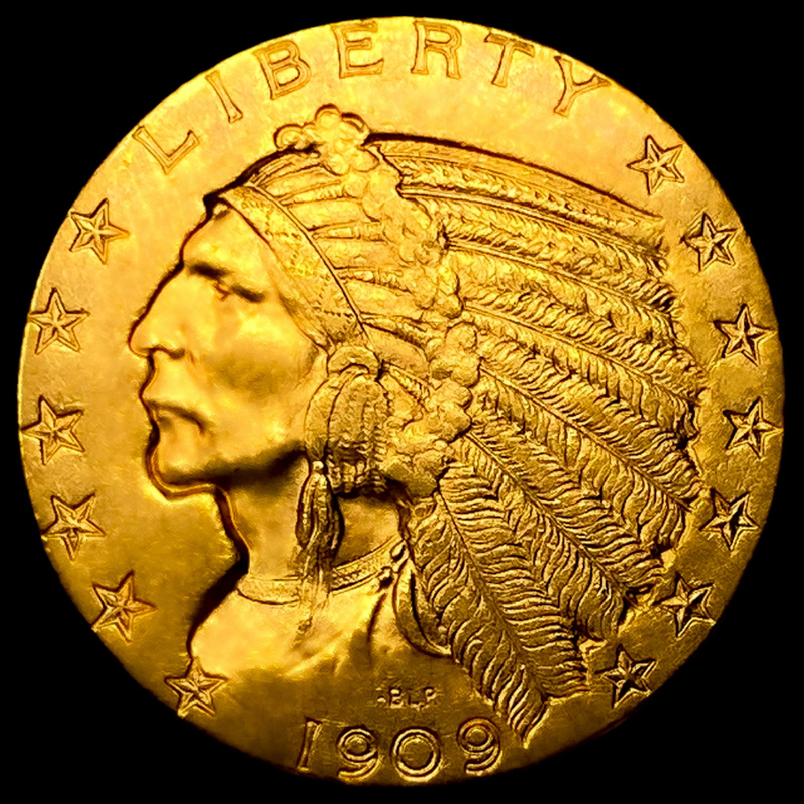 1909-S $5 Gold Half Eagle: 1909-S $5 Gold Half Eagle