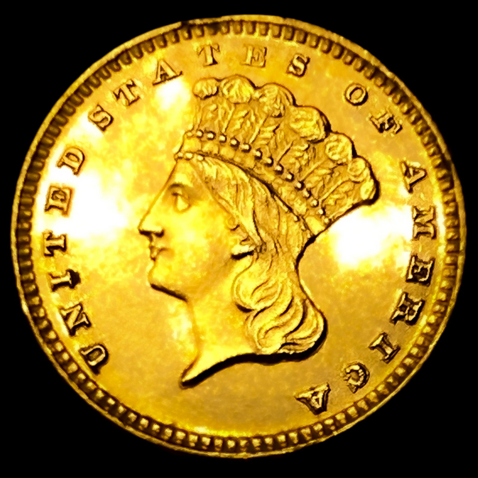 1889 Rare Gold Dollar: 1889 Rare Gold Dollar