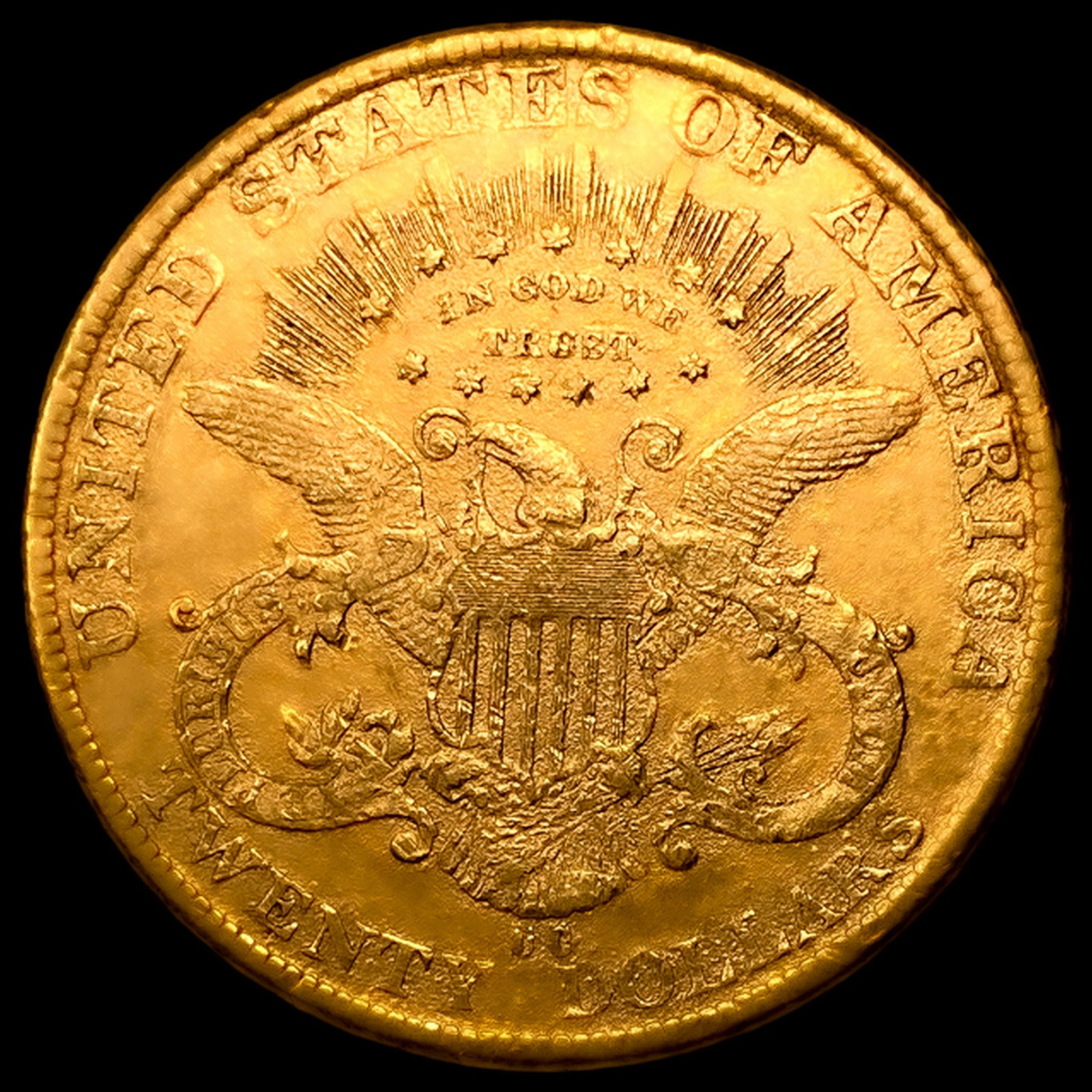 1890-CC $20 Gold Double Eagle - 2