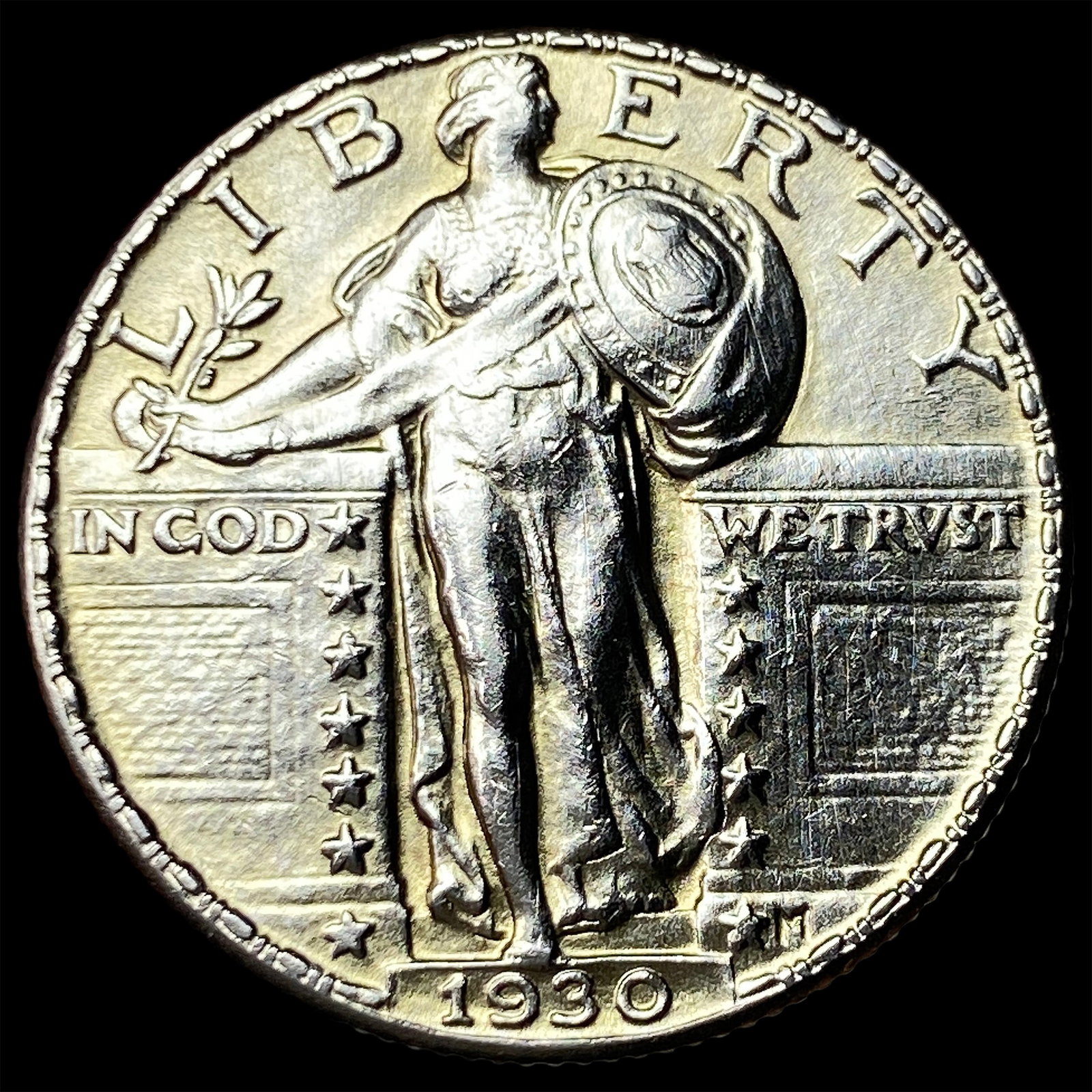 1930 Silver Standing Liberty Quarter UNCIRCULATED: 1930 Silver Standing Liberty Quarter UNCIRCULATED