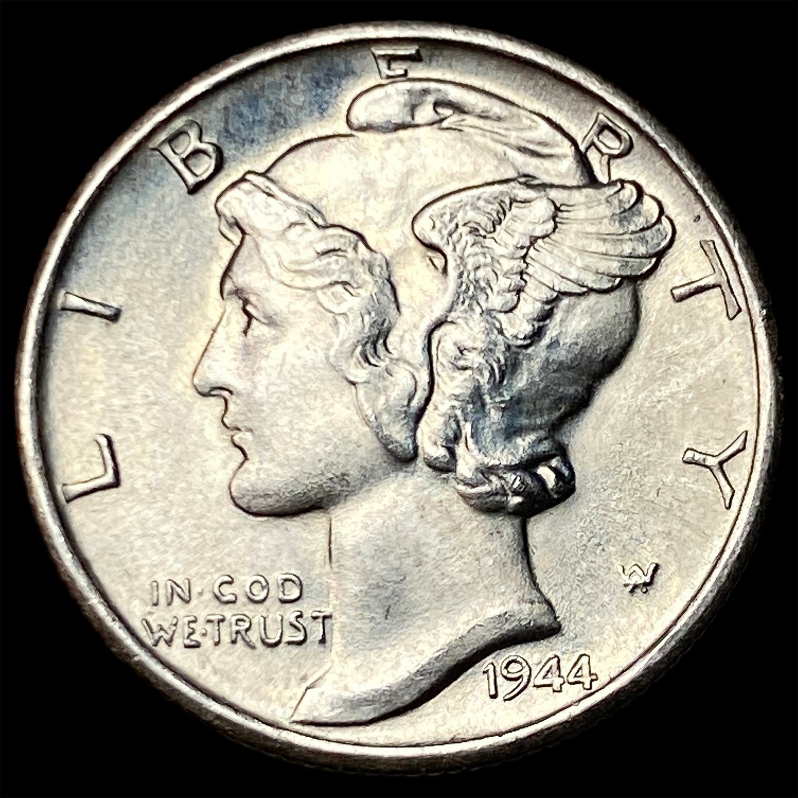 1944-S Mercury Dime GEM BU: 1944-S Mercury Dime GEM BU