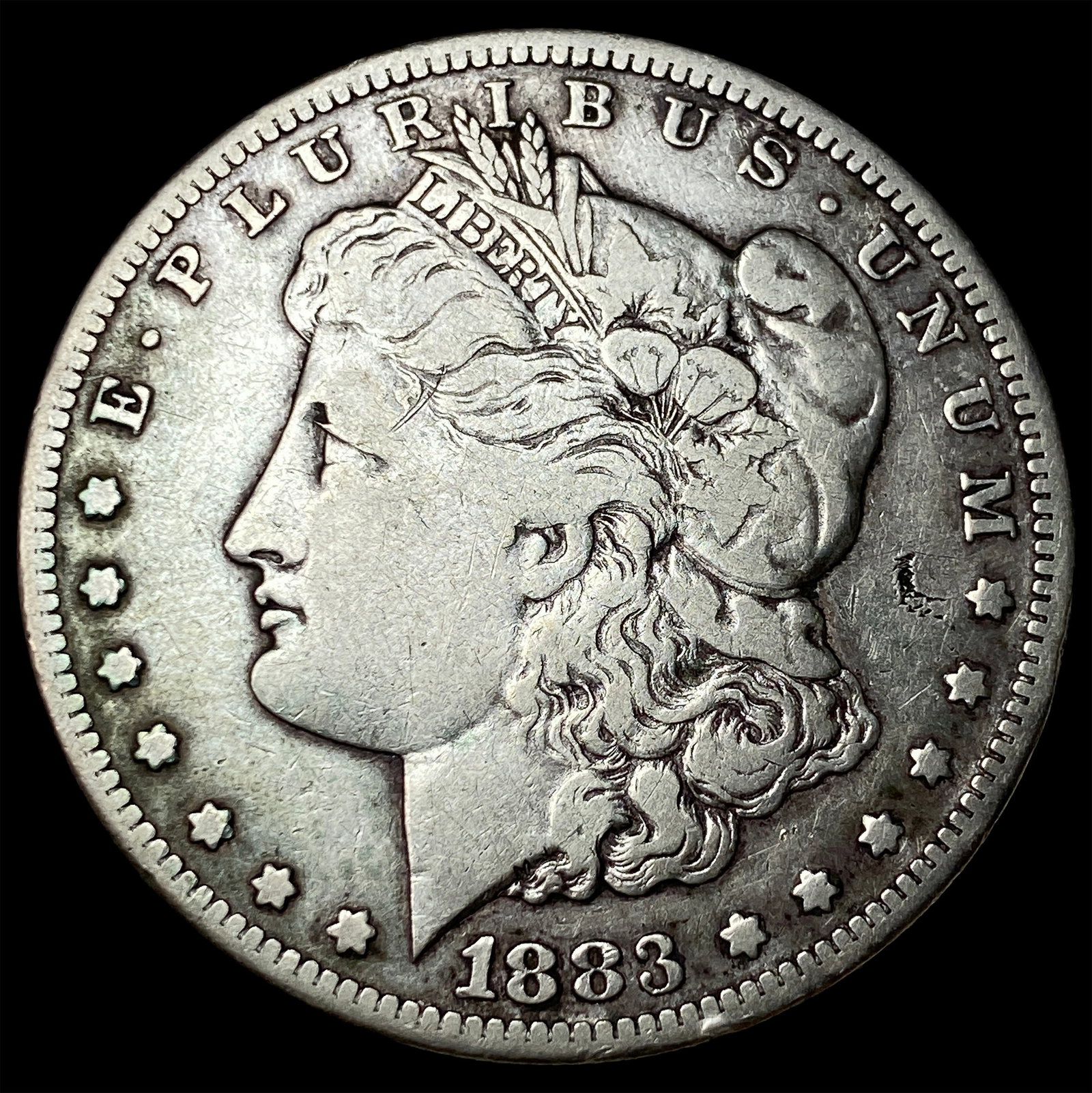 1883-CC Silver Morgan Dollar LIGHTLY CIRCULATED (1 of 2)