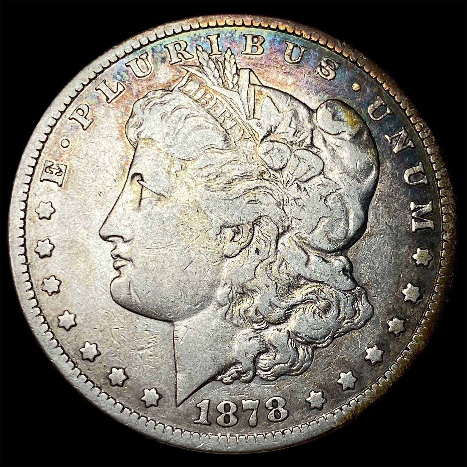 1878-CC Silver Morgan Dollar NEARLY UNCIRCULATED (1 of 2)