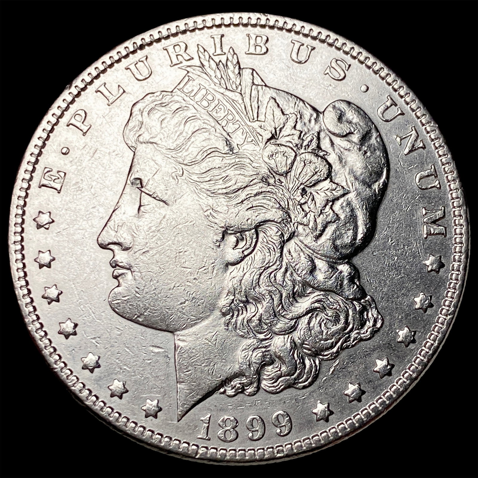 1899 Morgan Silver Dollar CLOSELY UNCIRCULATED: 1899 Morgan Silver Dollar CLOSELY UNCIRCULATED