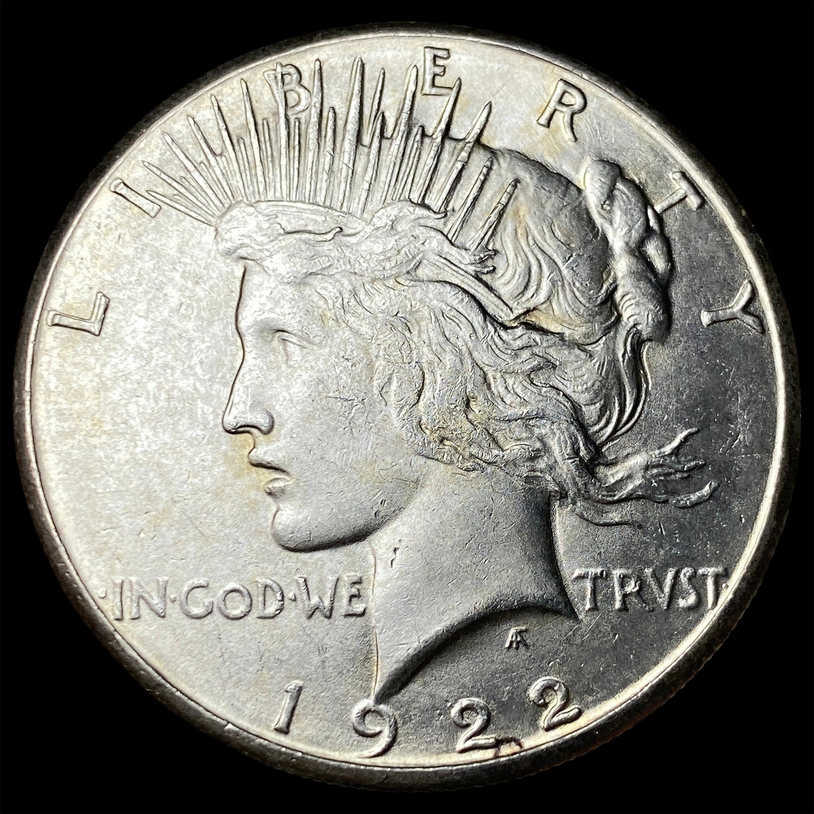 1922-S Silver Peace Dollar UNCIRCULATED: 1922-S Silver Peace Dollar UNCIRCULATED
