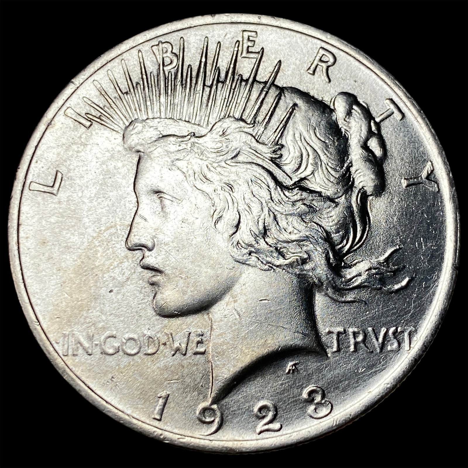 1923 Peace Silver Dollar CHOICE BU: 1923 Peace Silver Dollar CHOICE BU