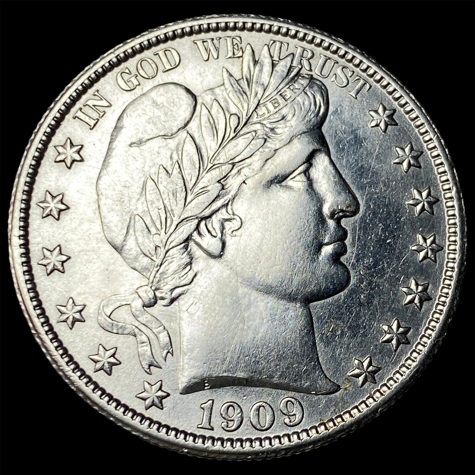 1909 Barber Half Dollar UNCIRCULATED (1 of 2)