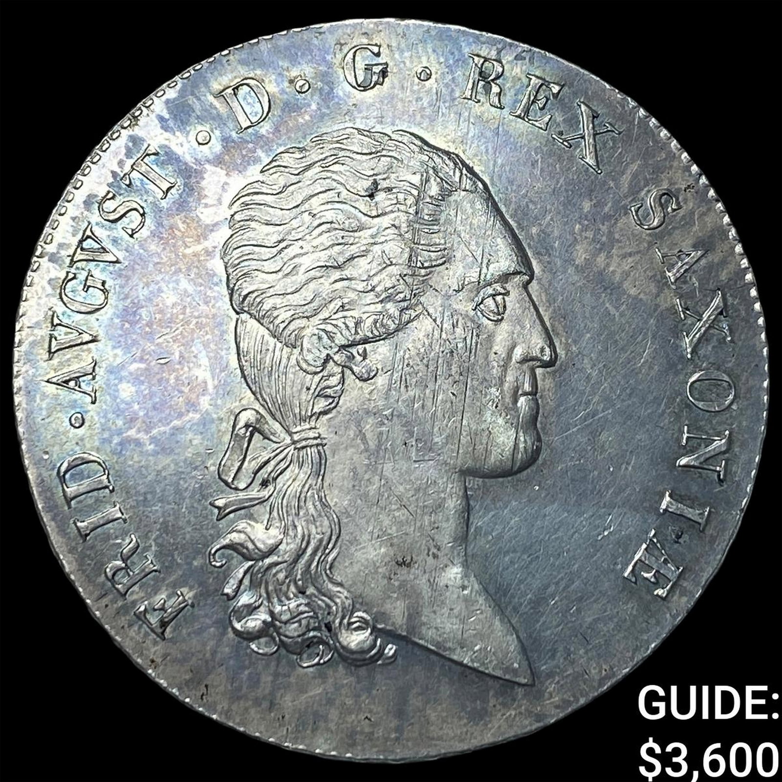 1816 German States SAXONY-ALBERTINE Silver Thaler: 1816 German States SAXONY-ALBERTINE Silver Thaler