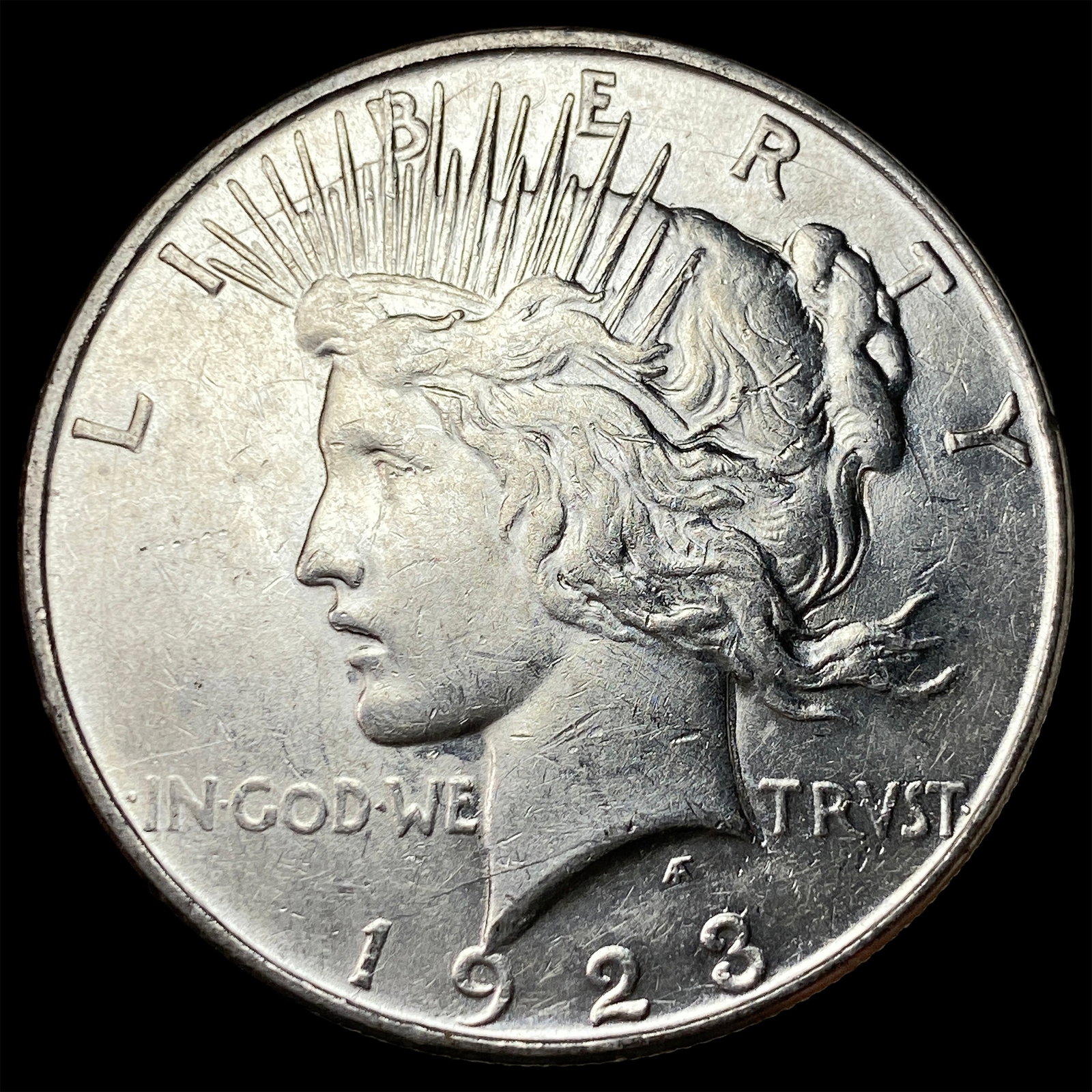 1923 Peace Silver Dollar CHOICE BU: 1923 Peace Silver Dollar CHOICE BU