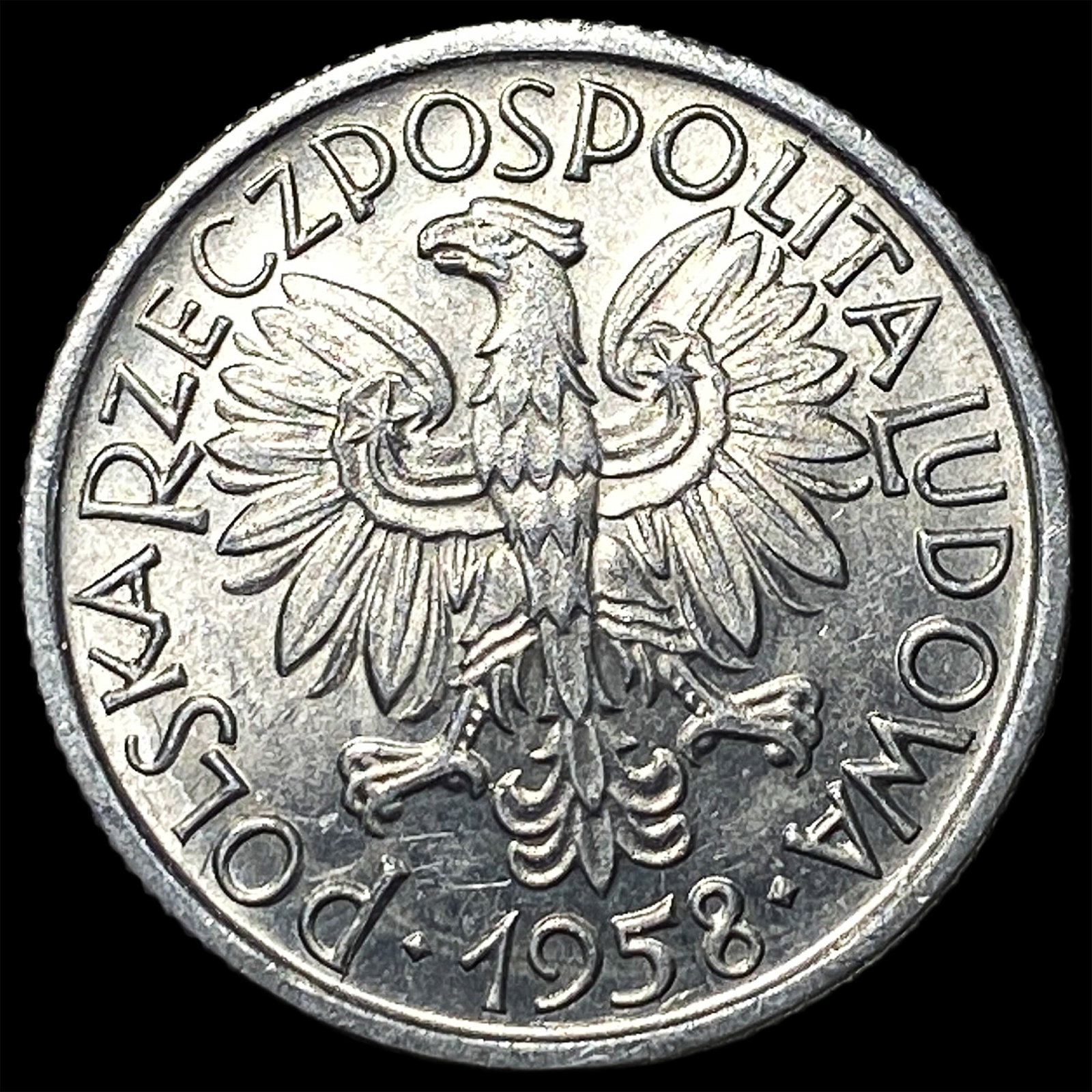 1958 Poland 2 Zlote: 1958 Poland 2 Zlote