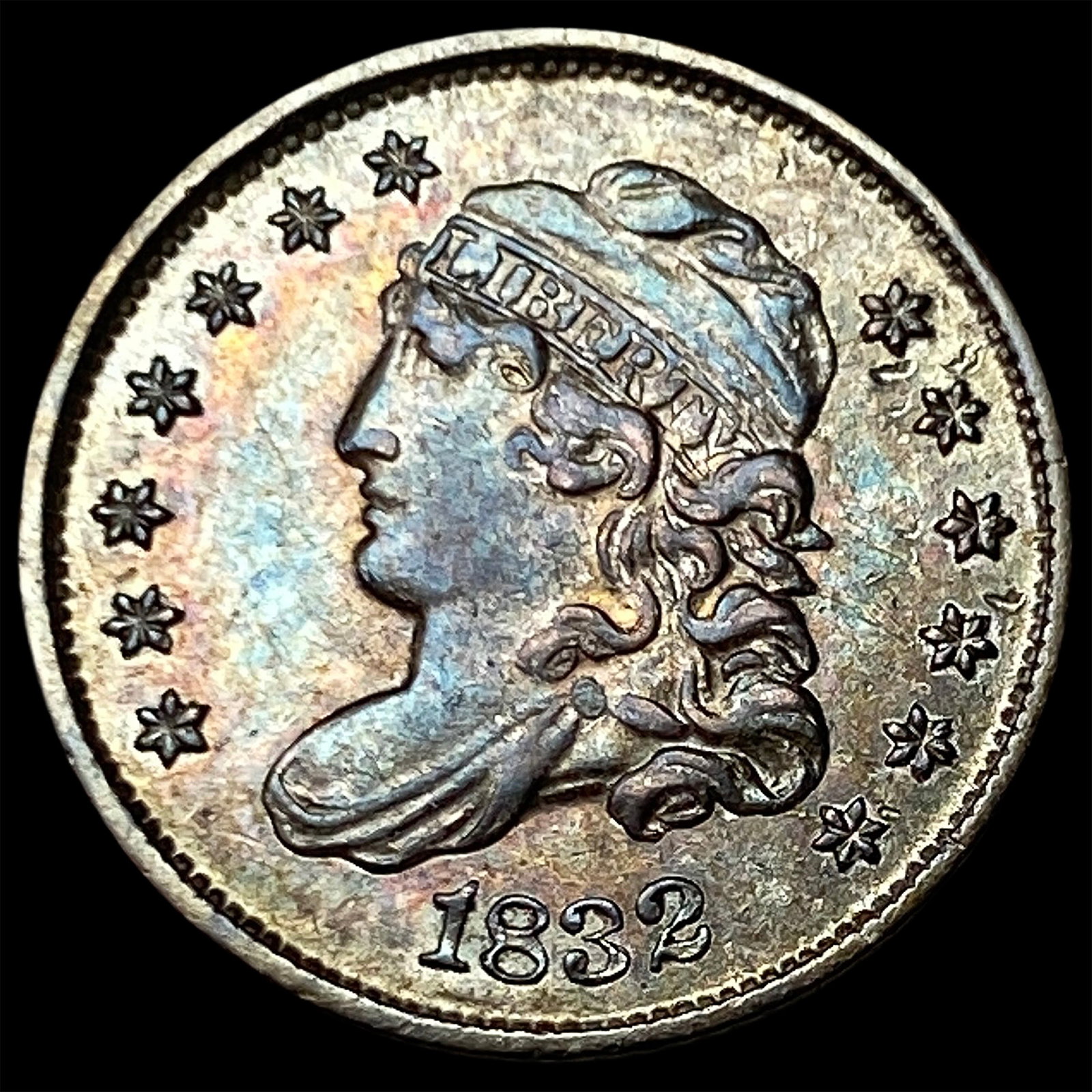 1832 Capped Bust Half Dime CHOICE BU (1 of 2)