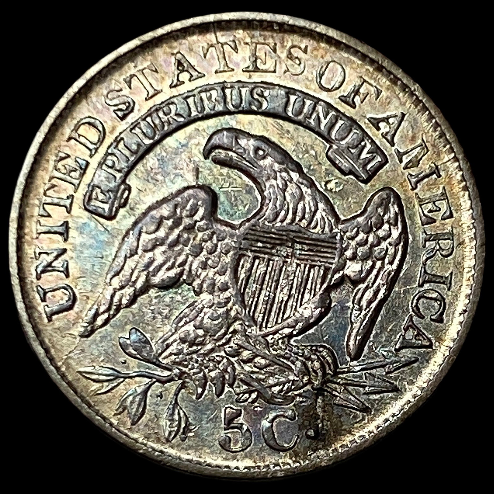 1832 Capped Bust Half Dime CHOICE BU - 2