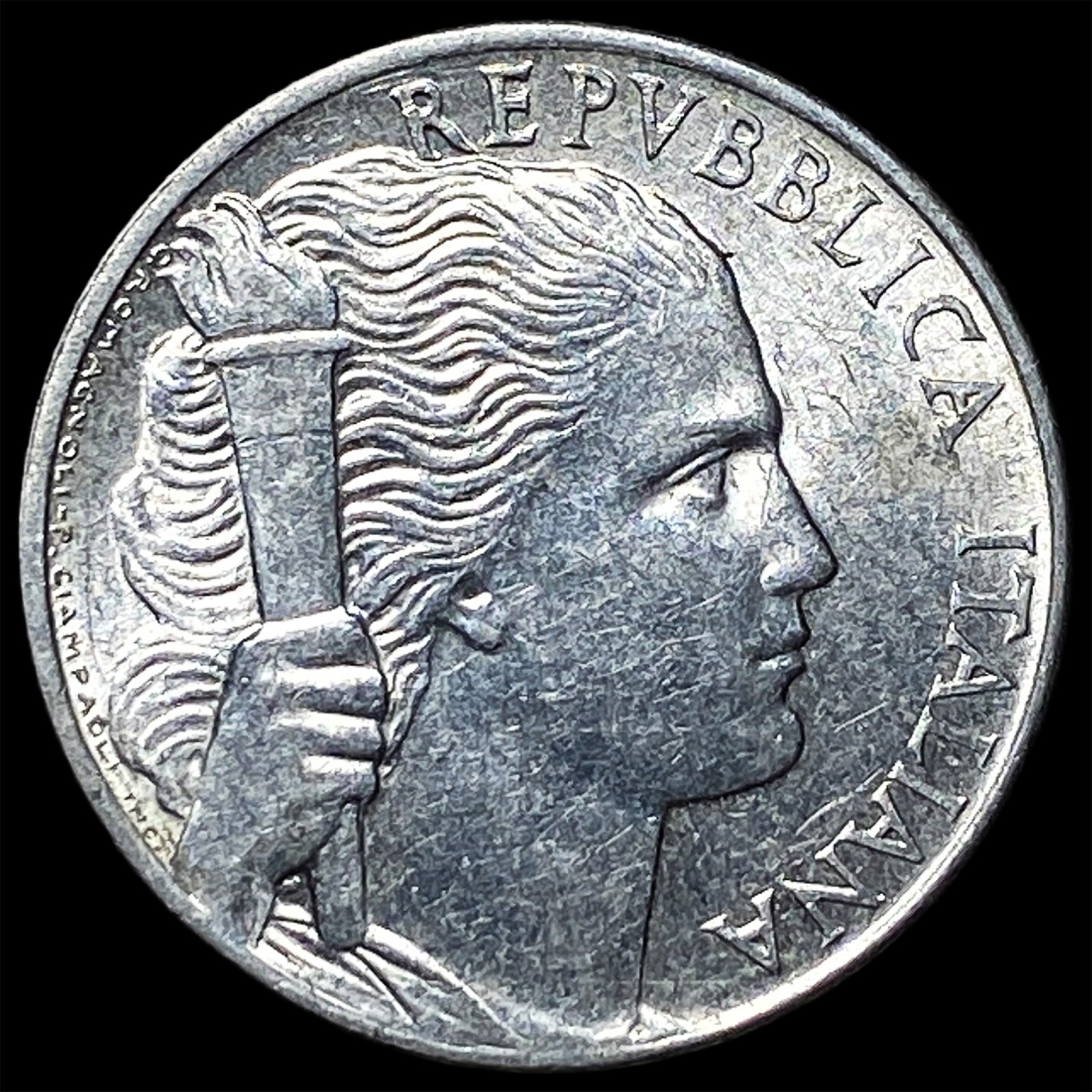 1949R Italy 5 Lire: 1949R Italy 5 Lire