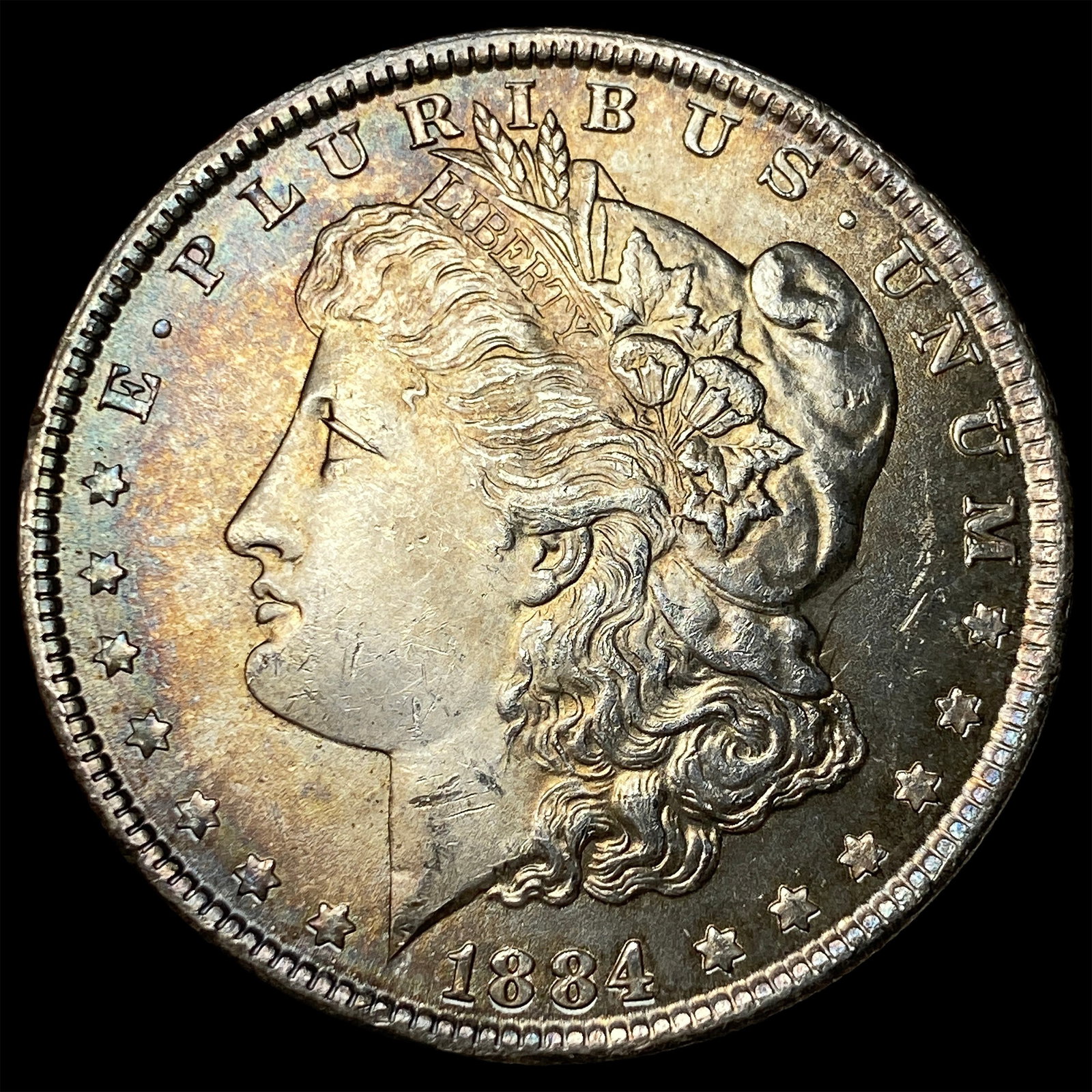 1884 Morgan Silver Dollar CHOICE BU: 1884 Morgan Silver Dollar CHOICE BU