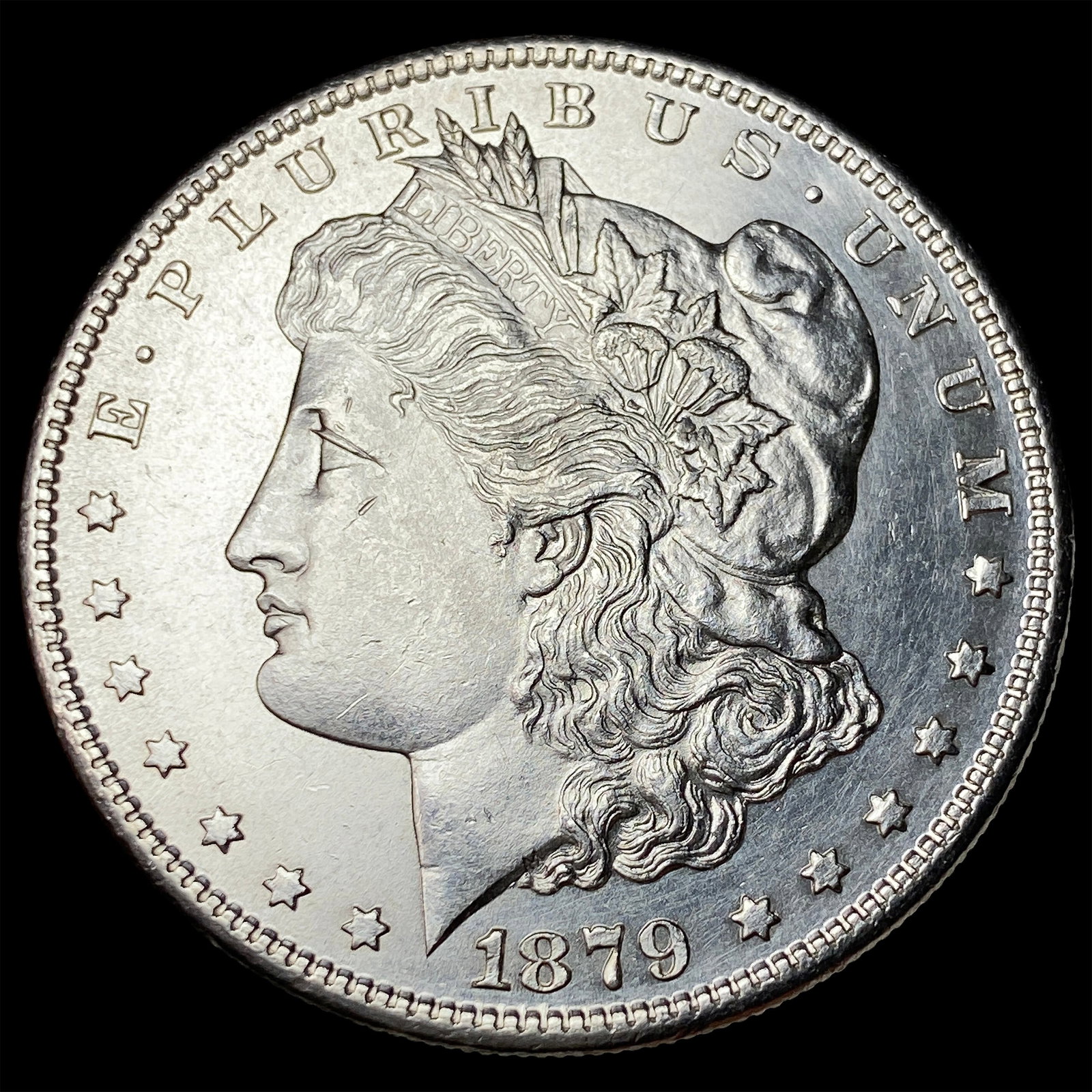 1879-S Silver Morgan Dollar UNCIRCULATED: 1879-S Silver Morgan Dollar UNCIRCULATED