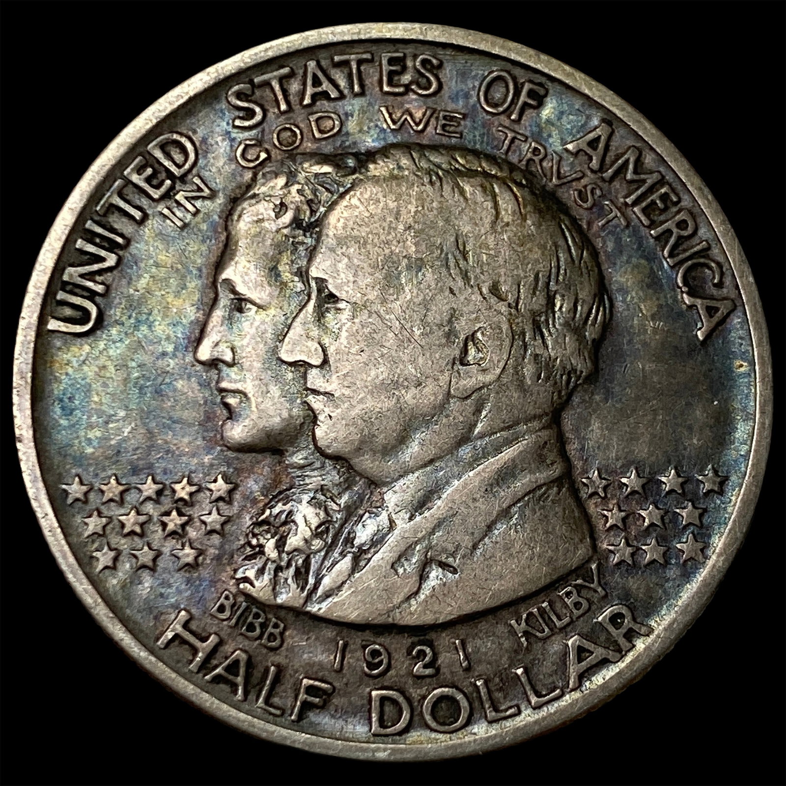 1921 Alabama Centennial Silver Half Dollar NEARLY UNCIRCULATED (1 of 2)