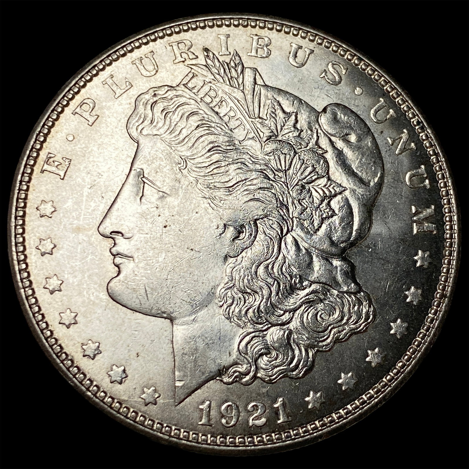 1921 Silver Morgan Dollar UNCIRCULATED: 1921 Silver Morgan Dollar UNCIRCULATED