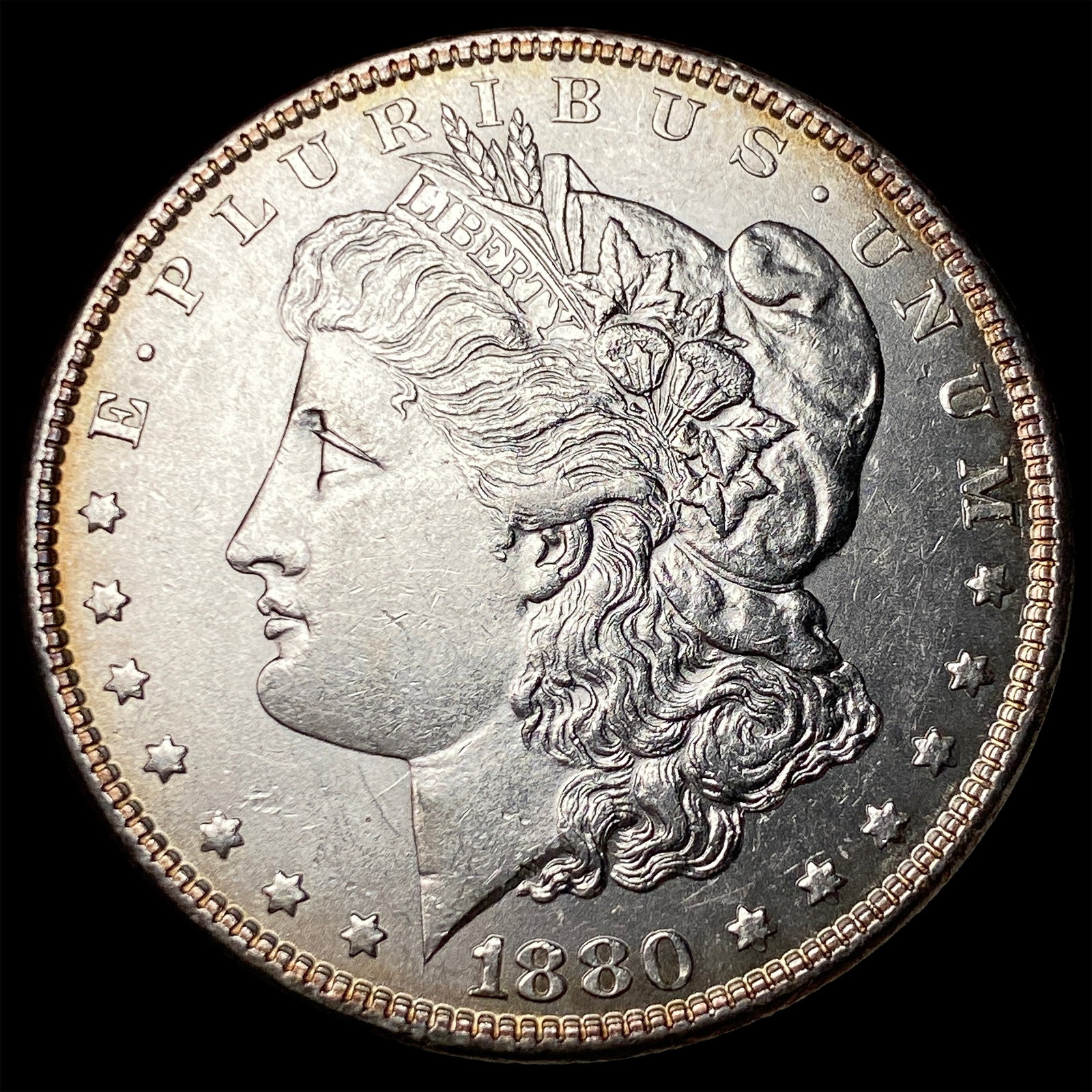 1880 Morgan Silver Dollar UNCIRCULATED: 1880 Morgan Silver Dollar UNCIRCULATED