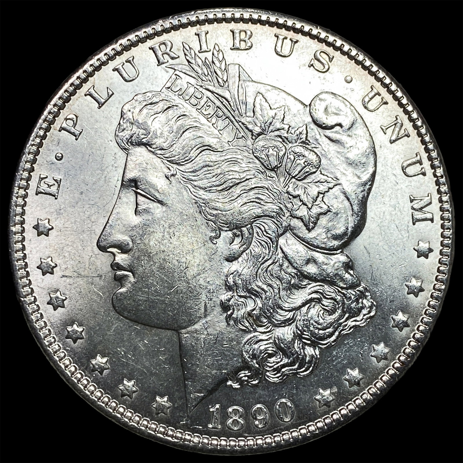 1890 Morgan Silver Dollar CHOICE BU (1 of 2)