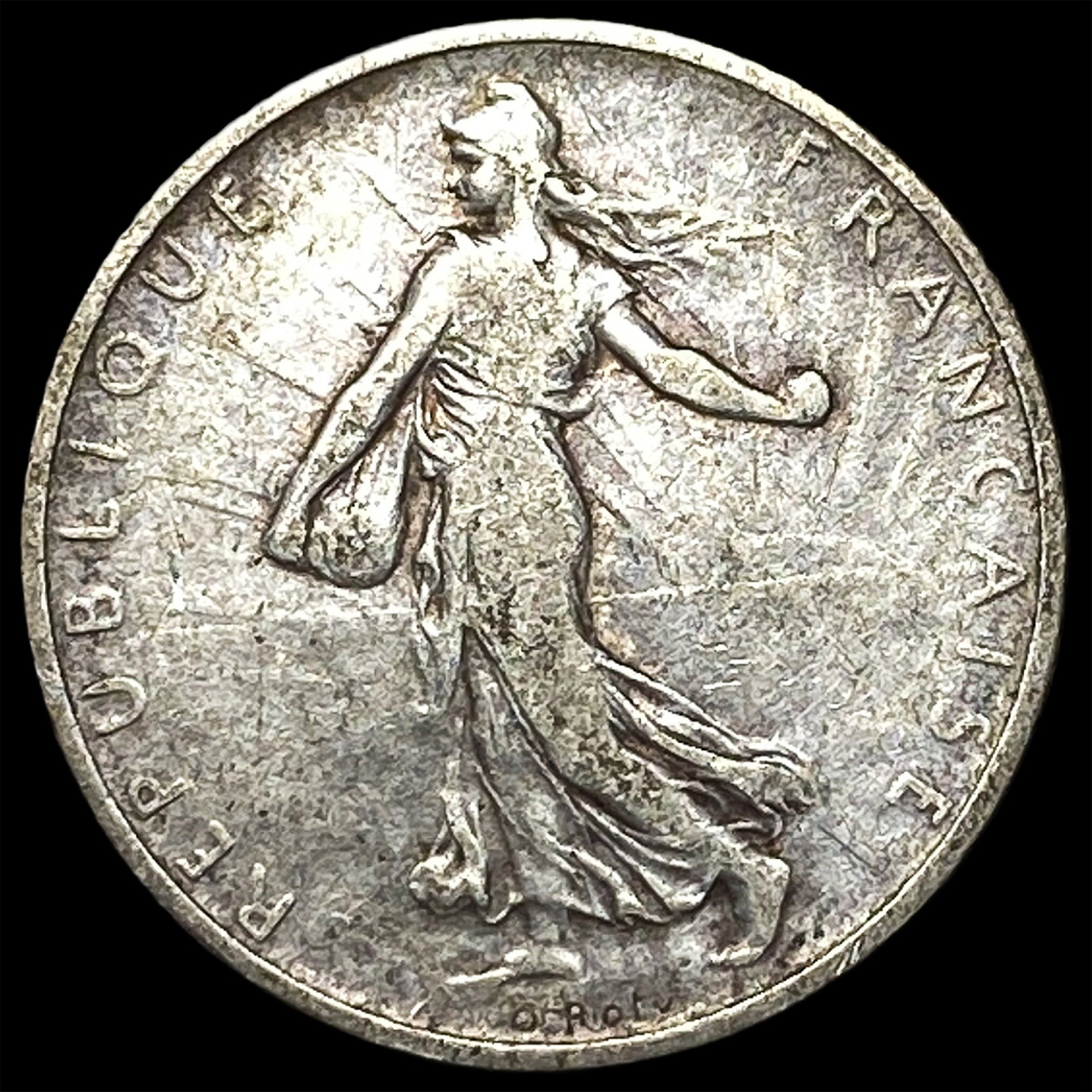 1898 France Silver 1 Franc (1 of 2)