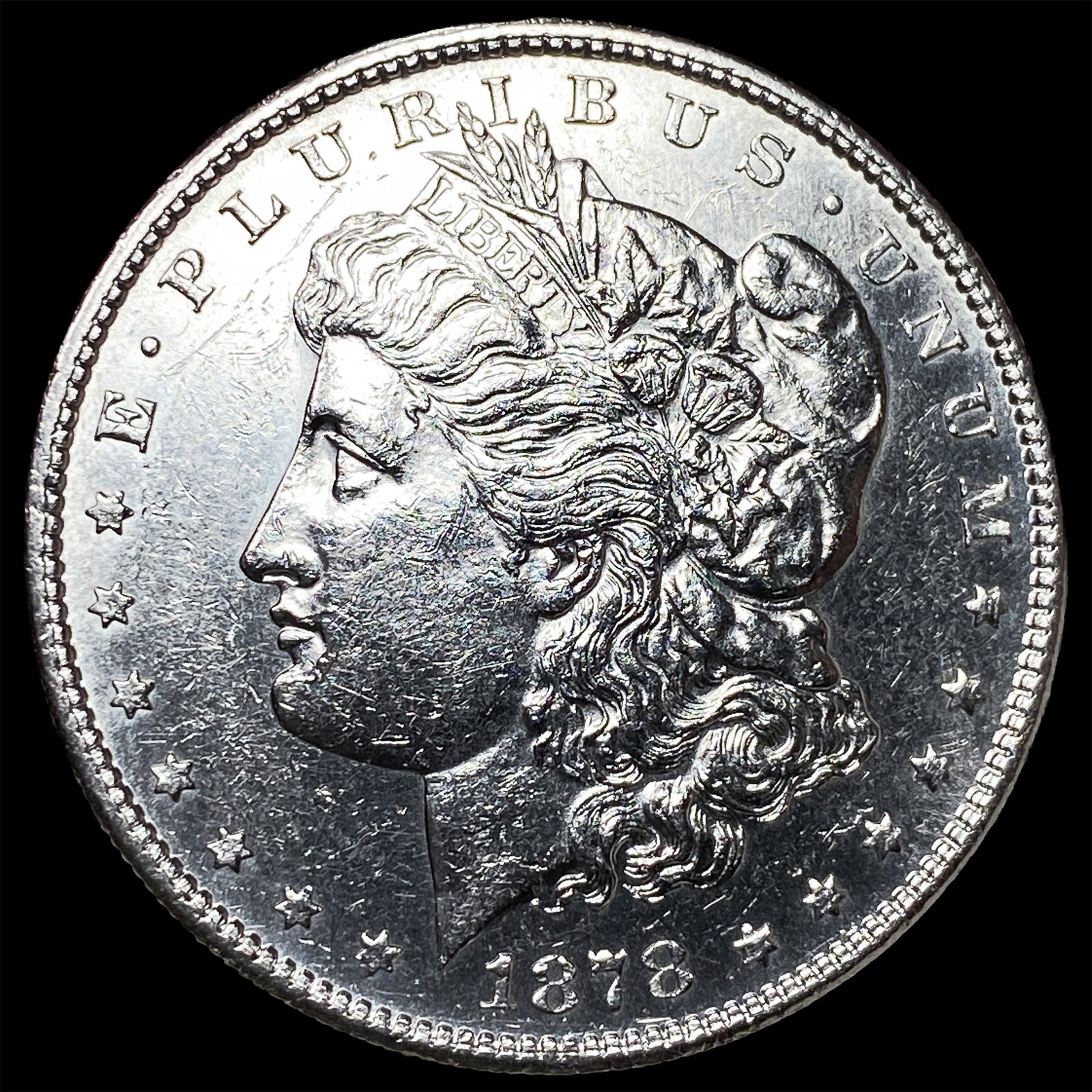 1878-S Silver Morgan Dollar UNCIRCULATED: 1878-S Silver Morgan Dollar UNCIRCULATED