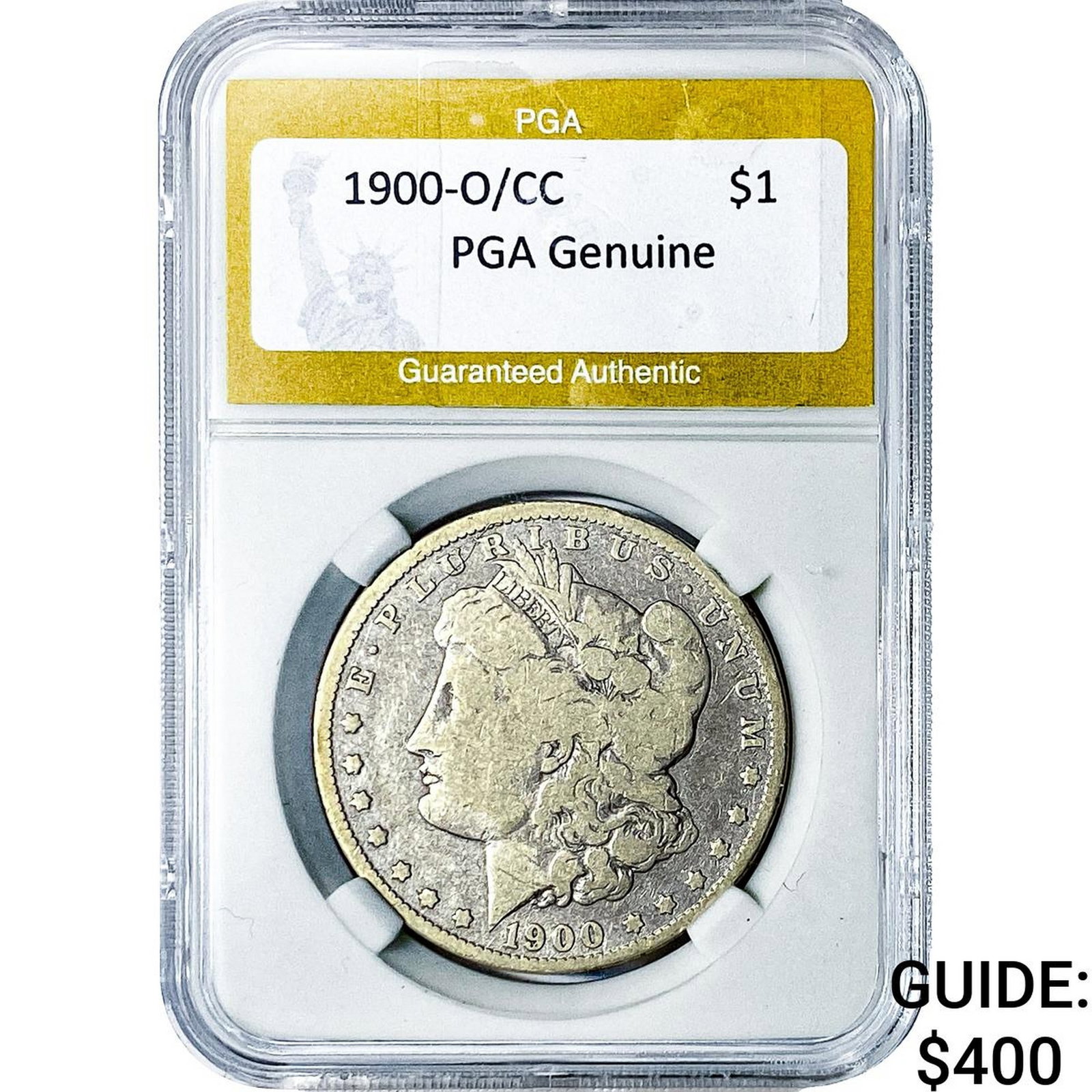 1900-O/CC Morgan Silver Dollar PGA G (1 of 2)