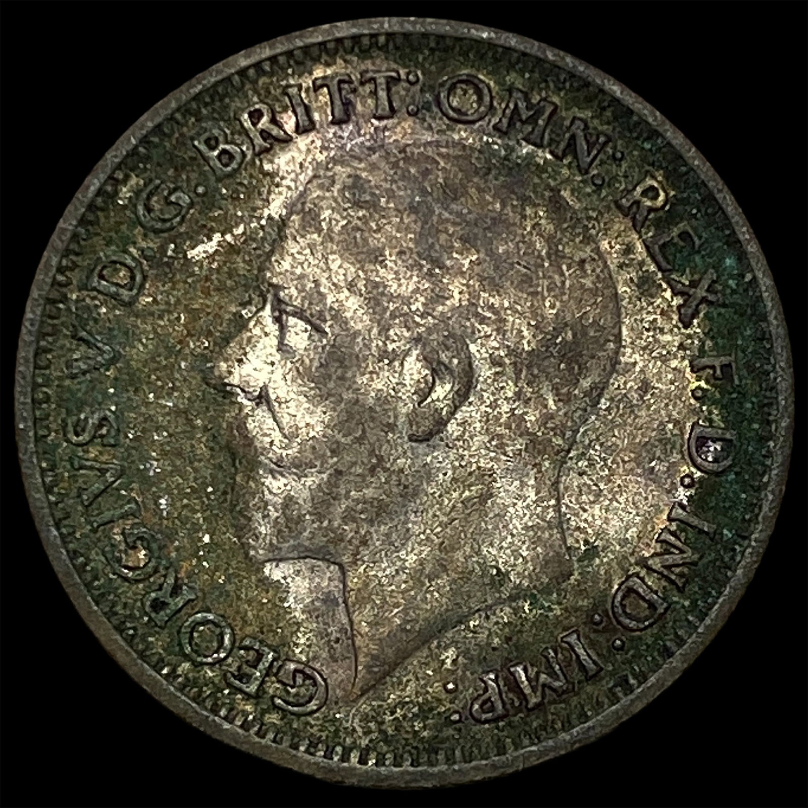 1936 Great Britain Silver 6 Pence: 1936 Great Britain Silver 6 Pence