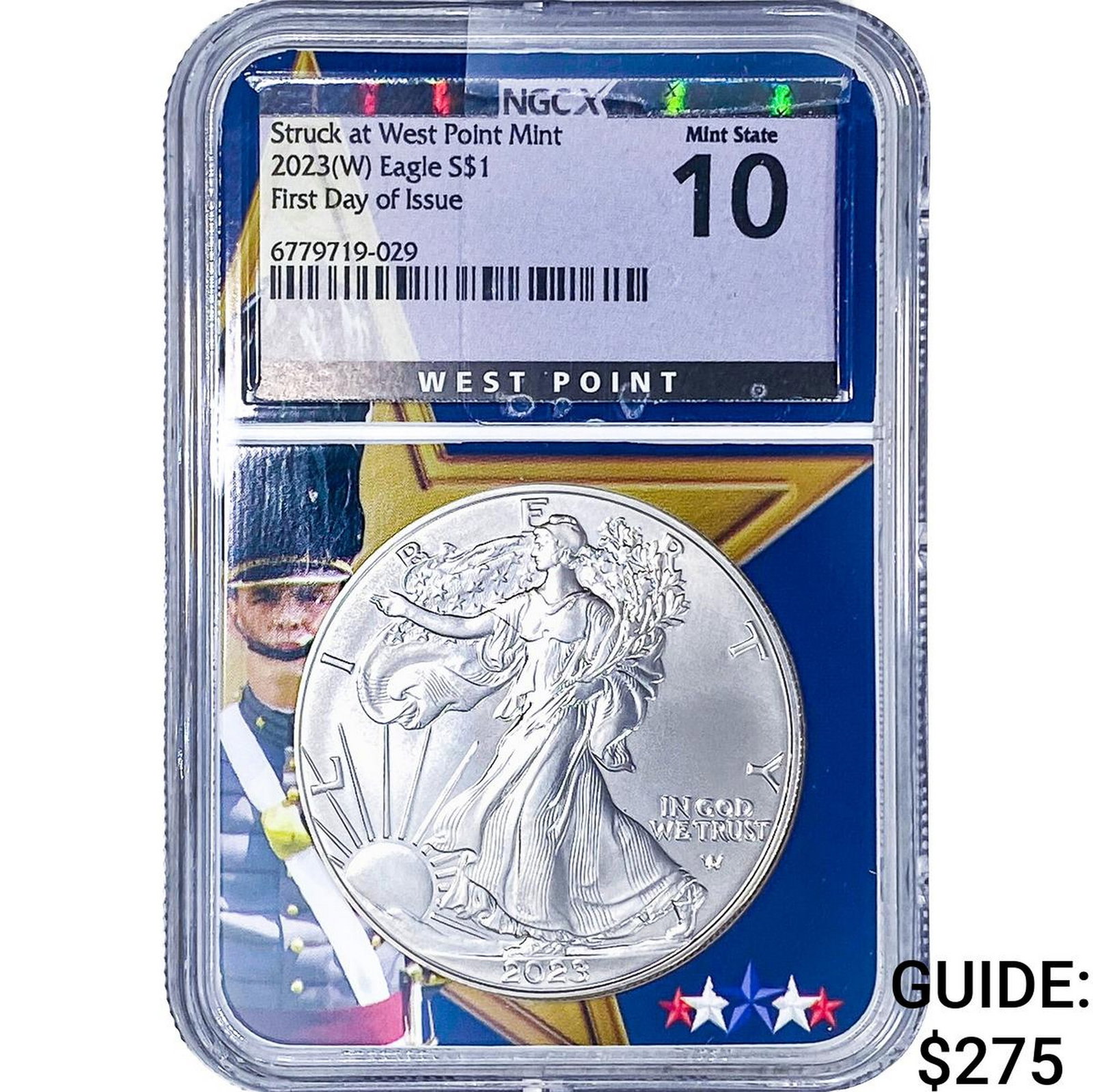 2023 Silver Eagle NGC MS10: 2023 Silver Eagle NGC MS10