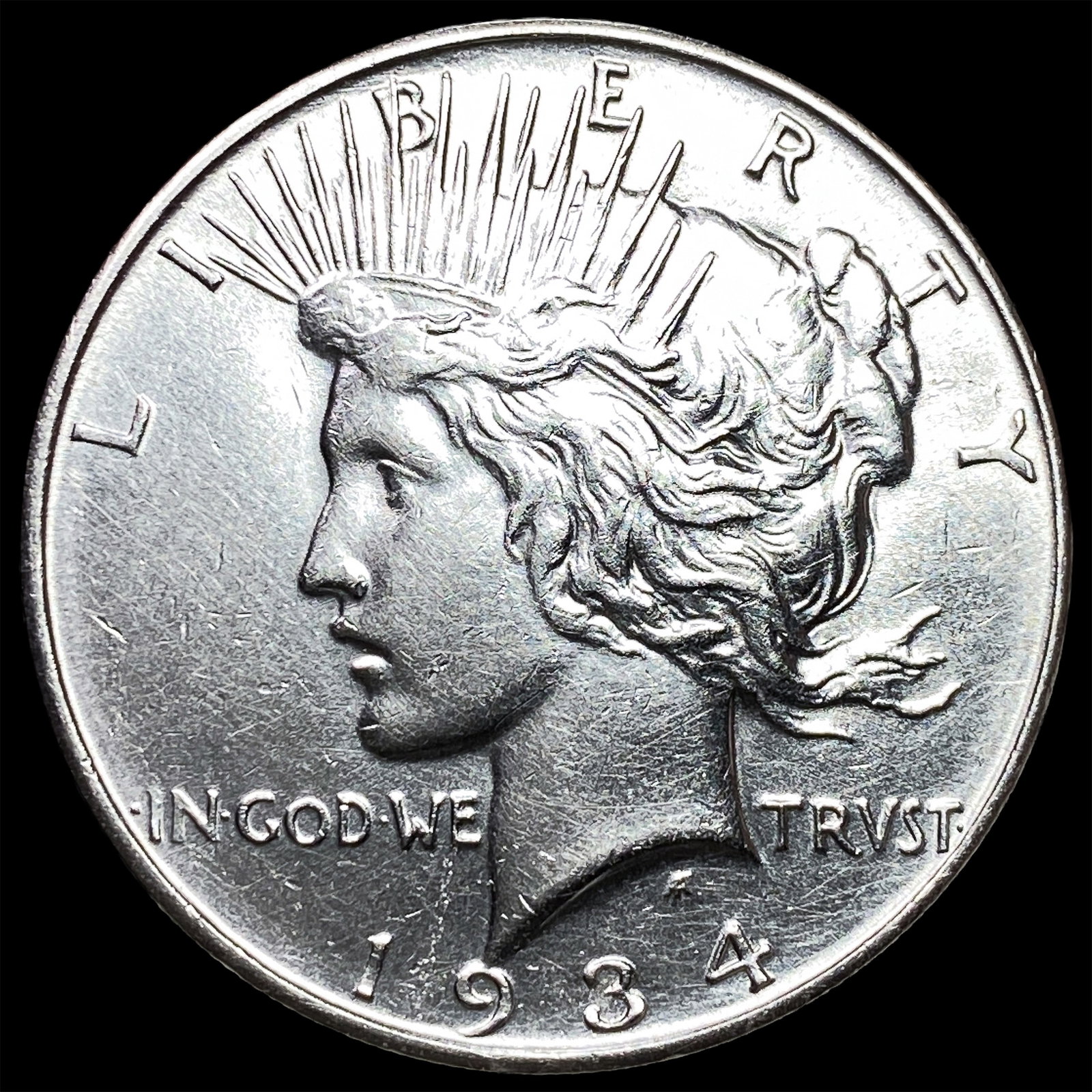 1934 Peace Silver Dollar UNCIRCULATED: 1934 Peace Silver Dollar UNCIRCULATED