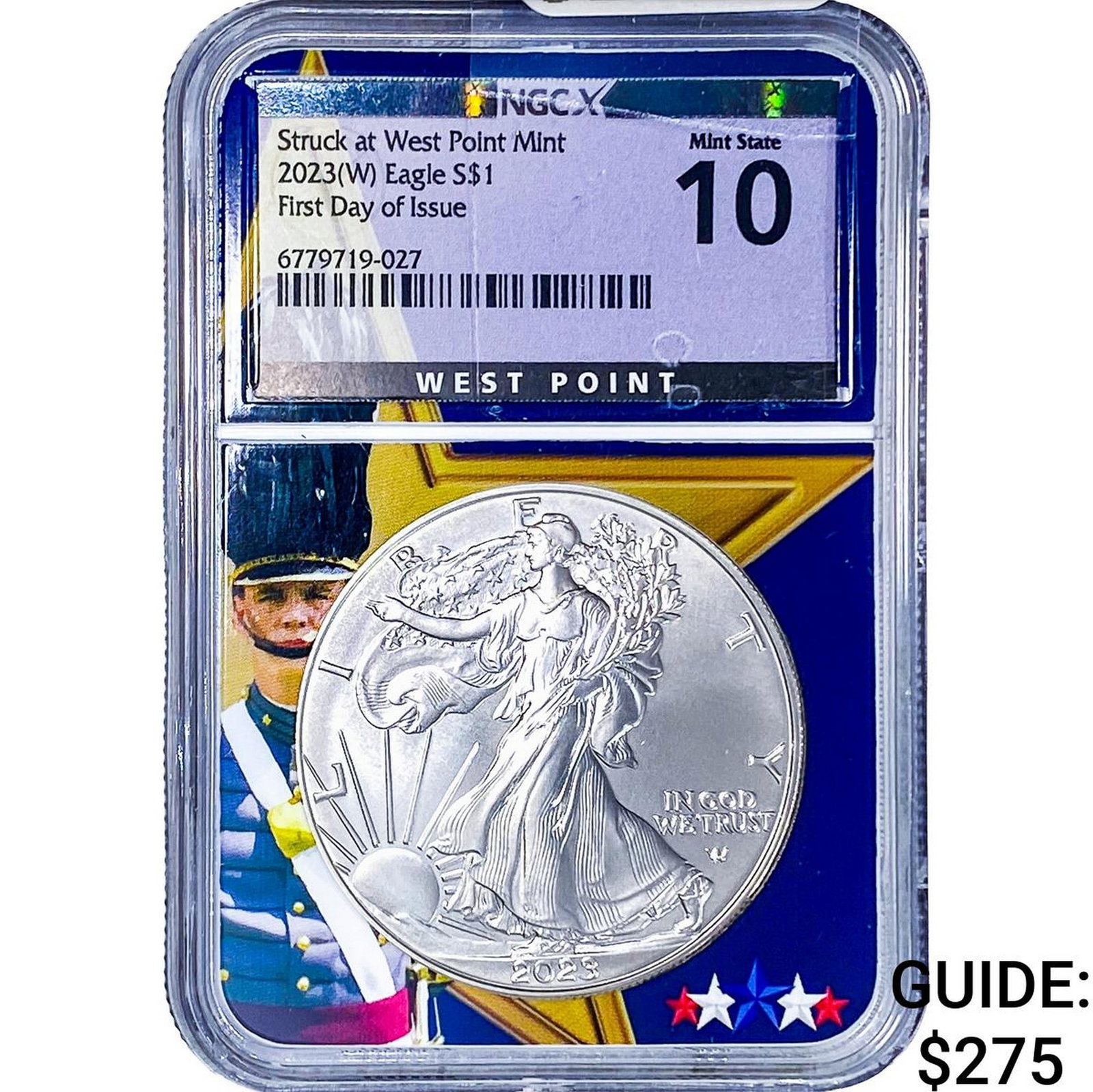 2023 Silver Eagle NGC MS10: 2023 Silver Eagle NGC MS10