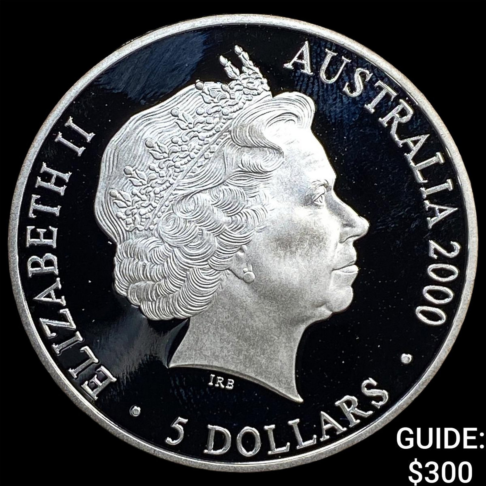 2000 Austrailia Silver $5 Proof 1.0161oz ASW: 2000 Austrailia Silver $5 Proof 1.0161oz ASW