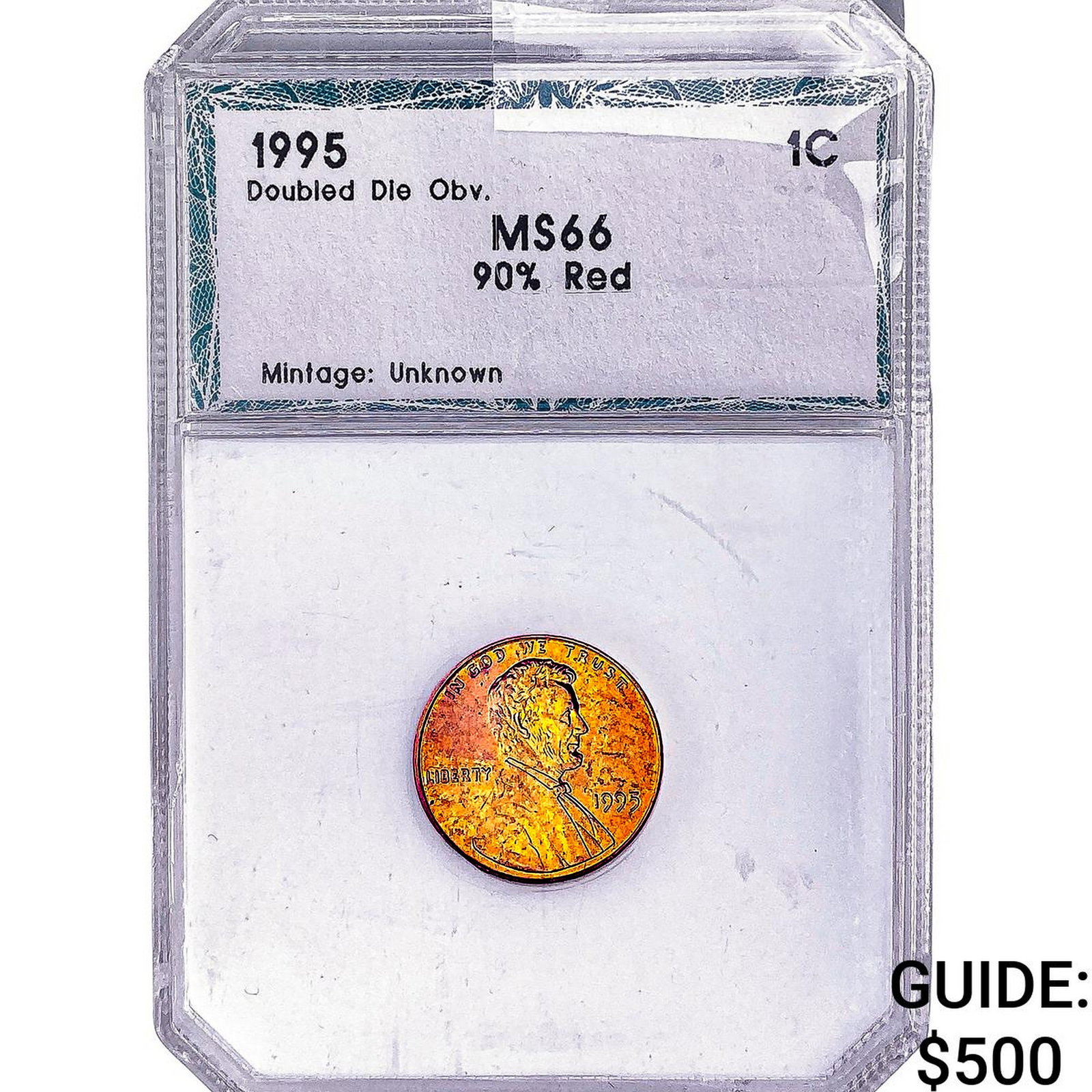 1995 Lincoln Memorial Cent PCI MS66 90% RED (1 of 2)