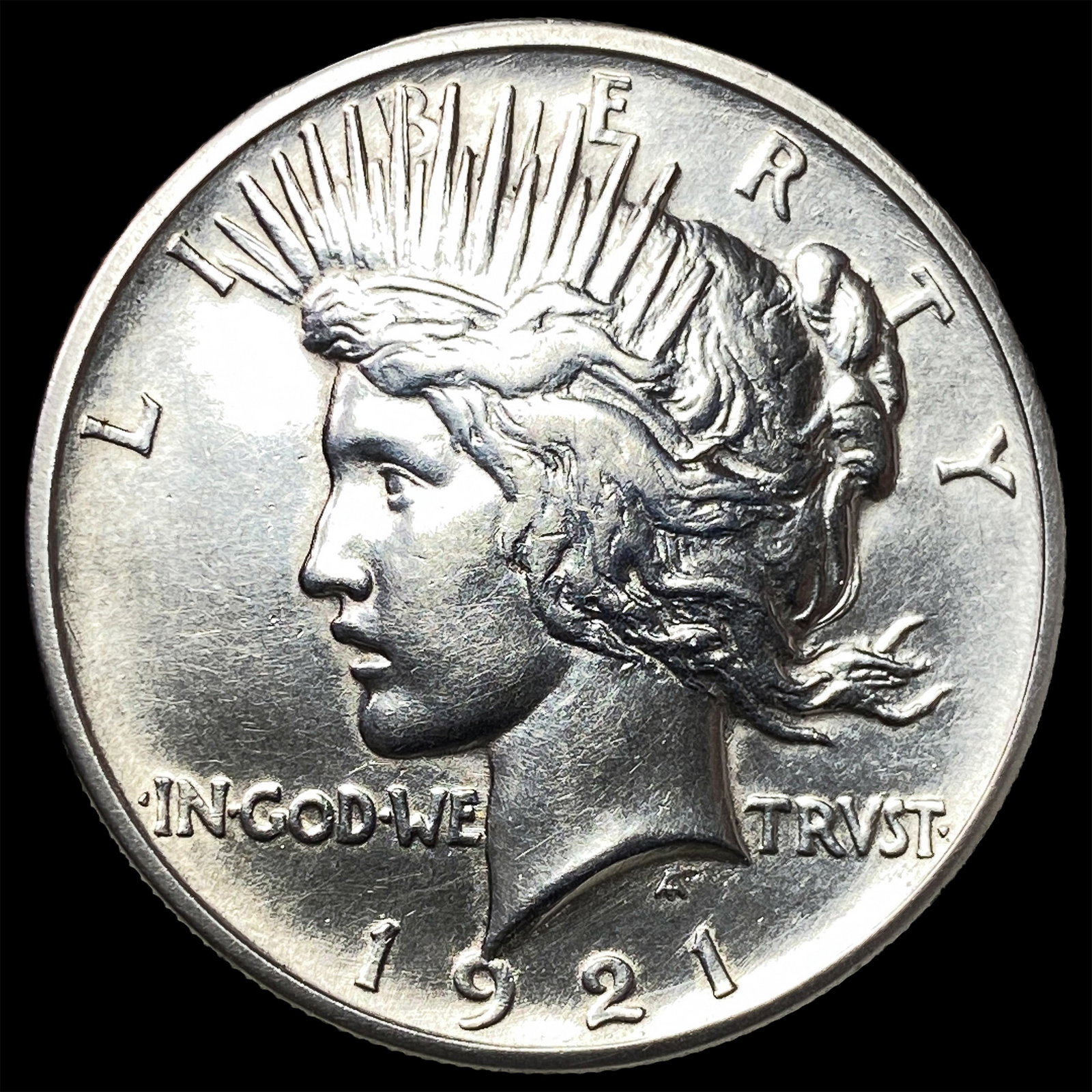 1921 Silver Peace Dollar UNCIRCULATED (1 of 2)