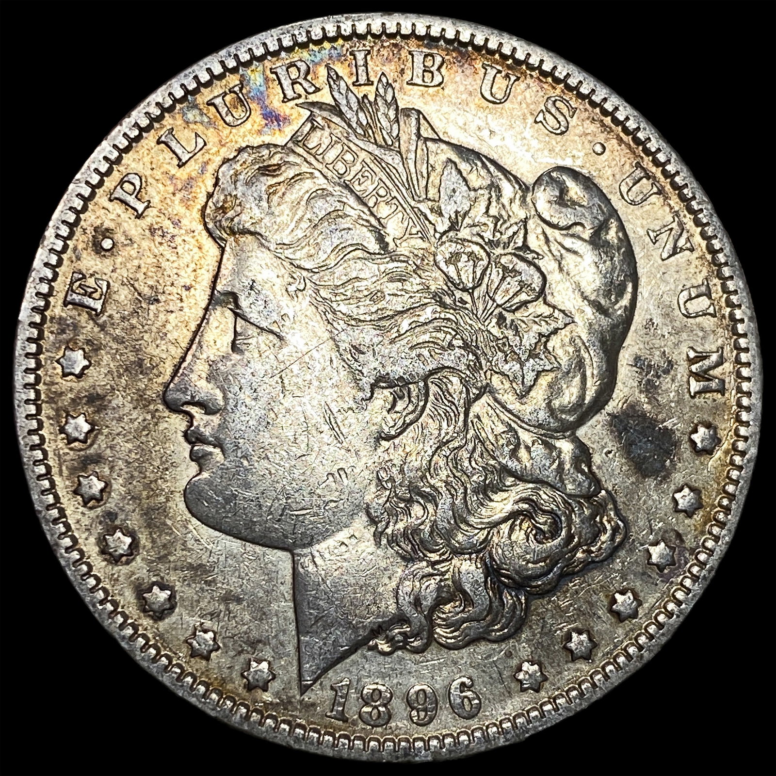 1896-O Silver Morgan Dollar CLOSELY UNCIRCULATED: 1896-O Silver Morgan Dollar CLOSELY UNCIRCULATED