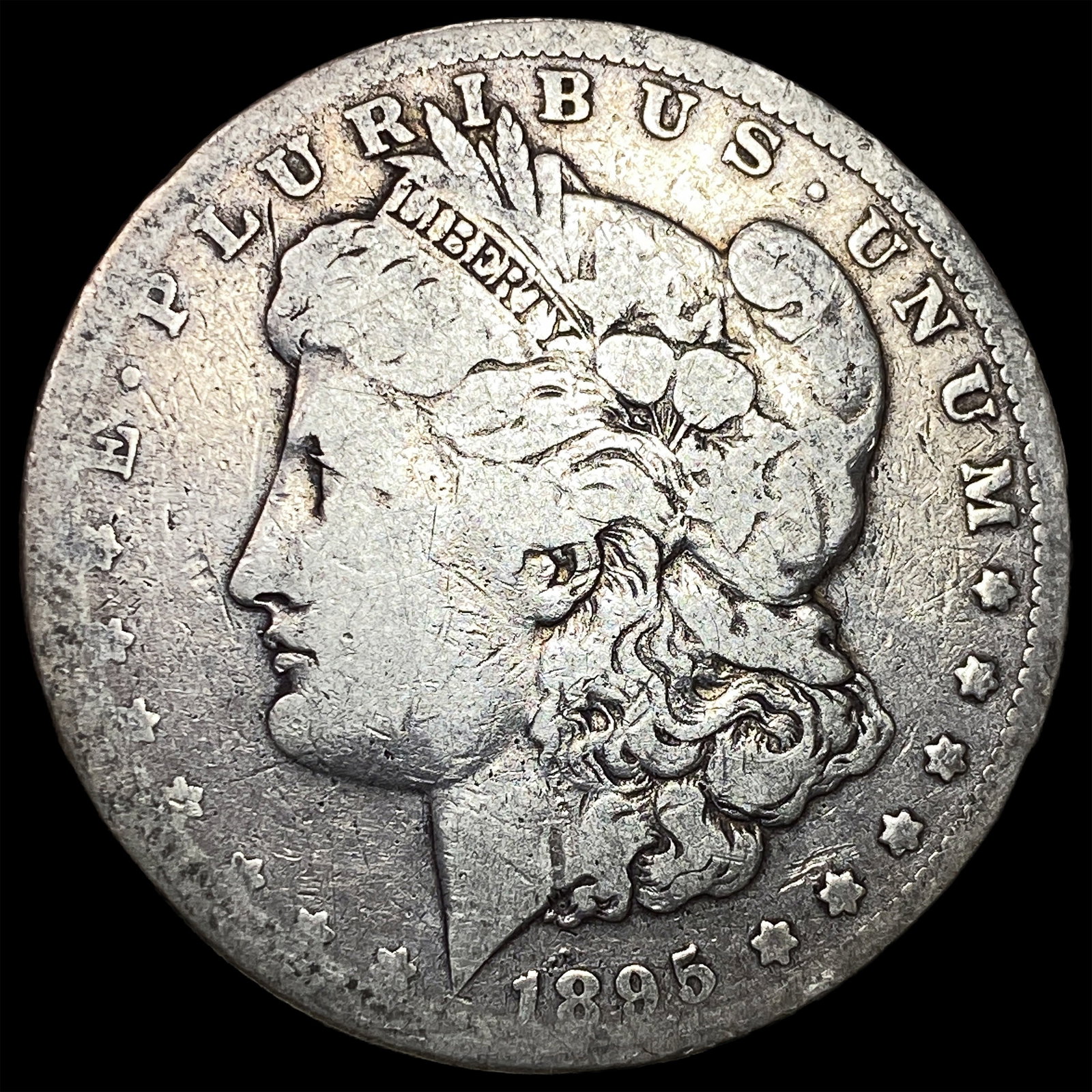 1895-O Silver Morgan Dollar NICELY CIRCULATED: 1895-O Silver Morgan Dollar NICELY CIRCULATED